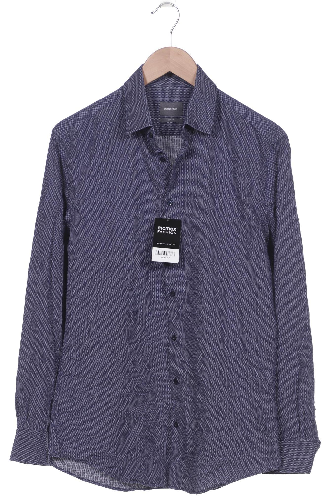 

Montego Herren Hemd, marineblau, Gr. 52
