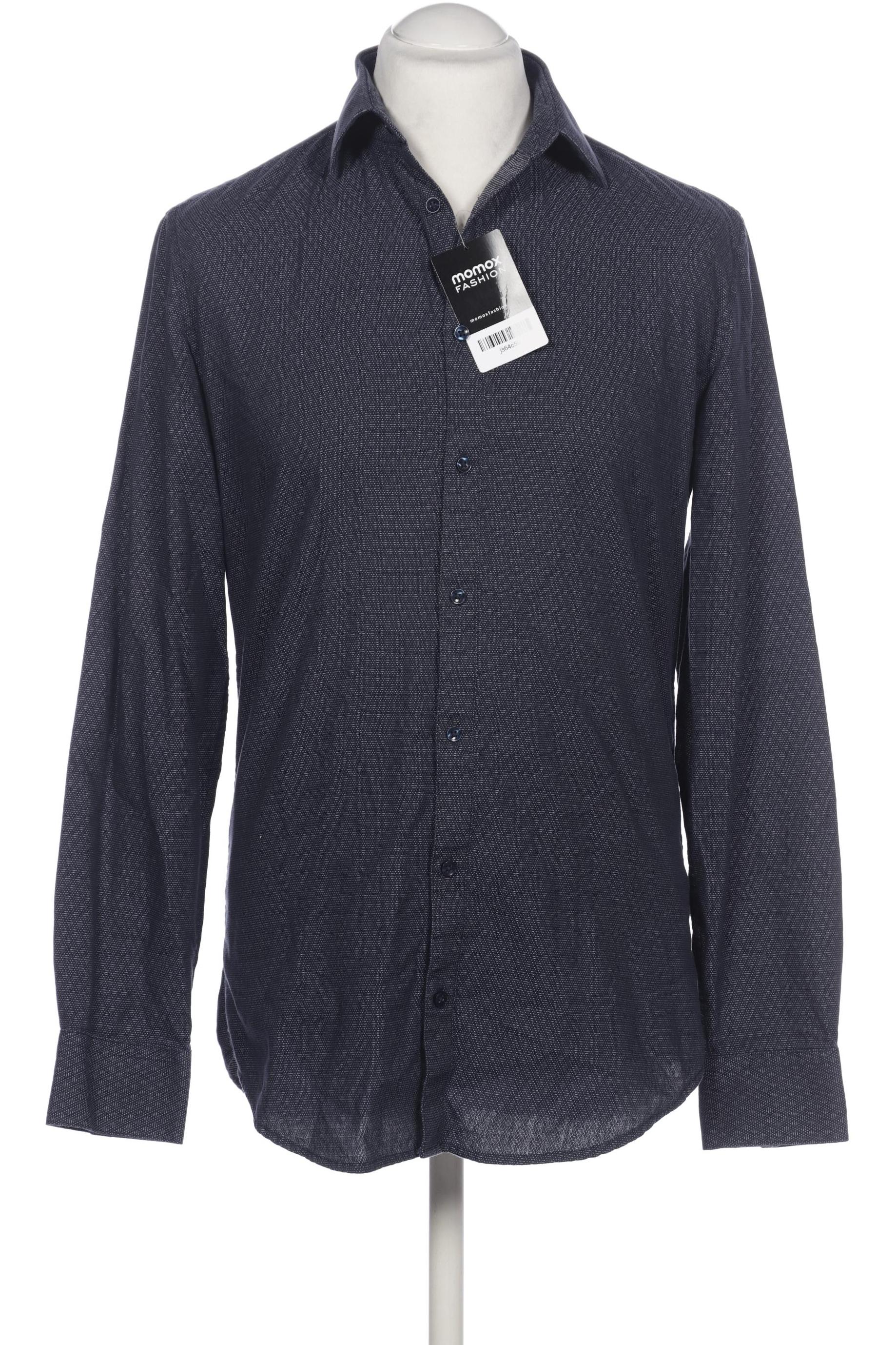 Thumbnail - Montego Herren Hemd, marineblau, Gr. 48