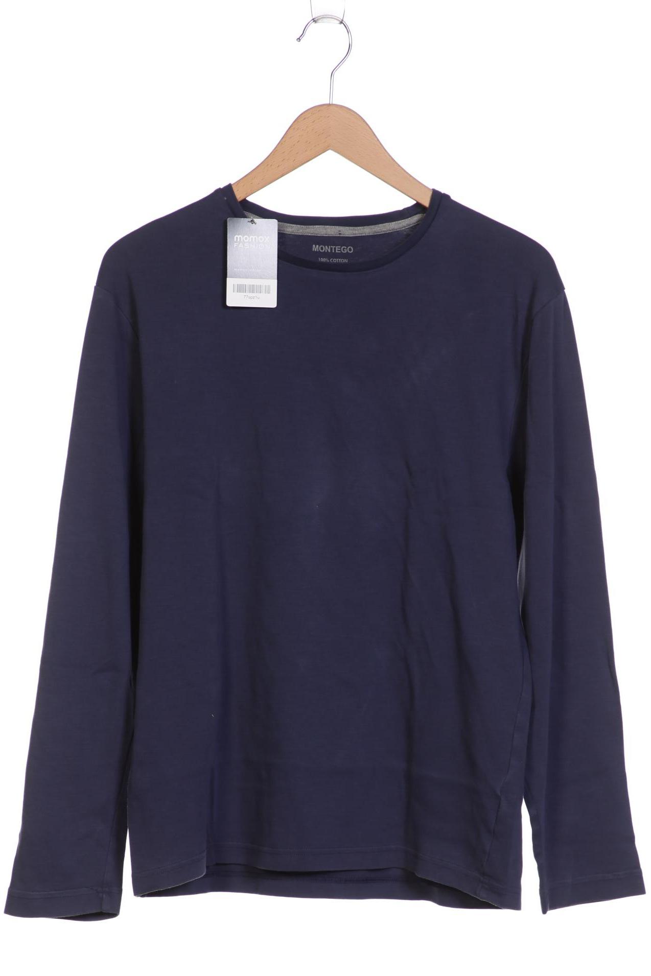 

Montego Herren Langarmshirt, blau
