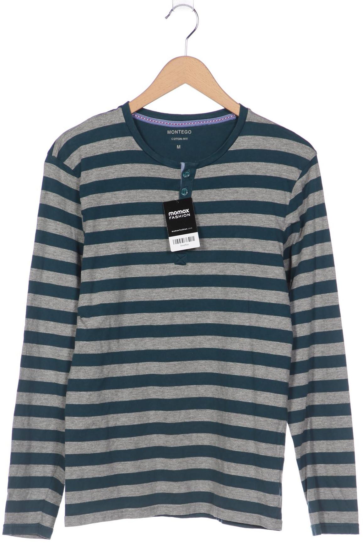 

Montego Herren Langarmshirt, grün, Gr. 48
