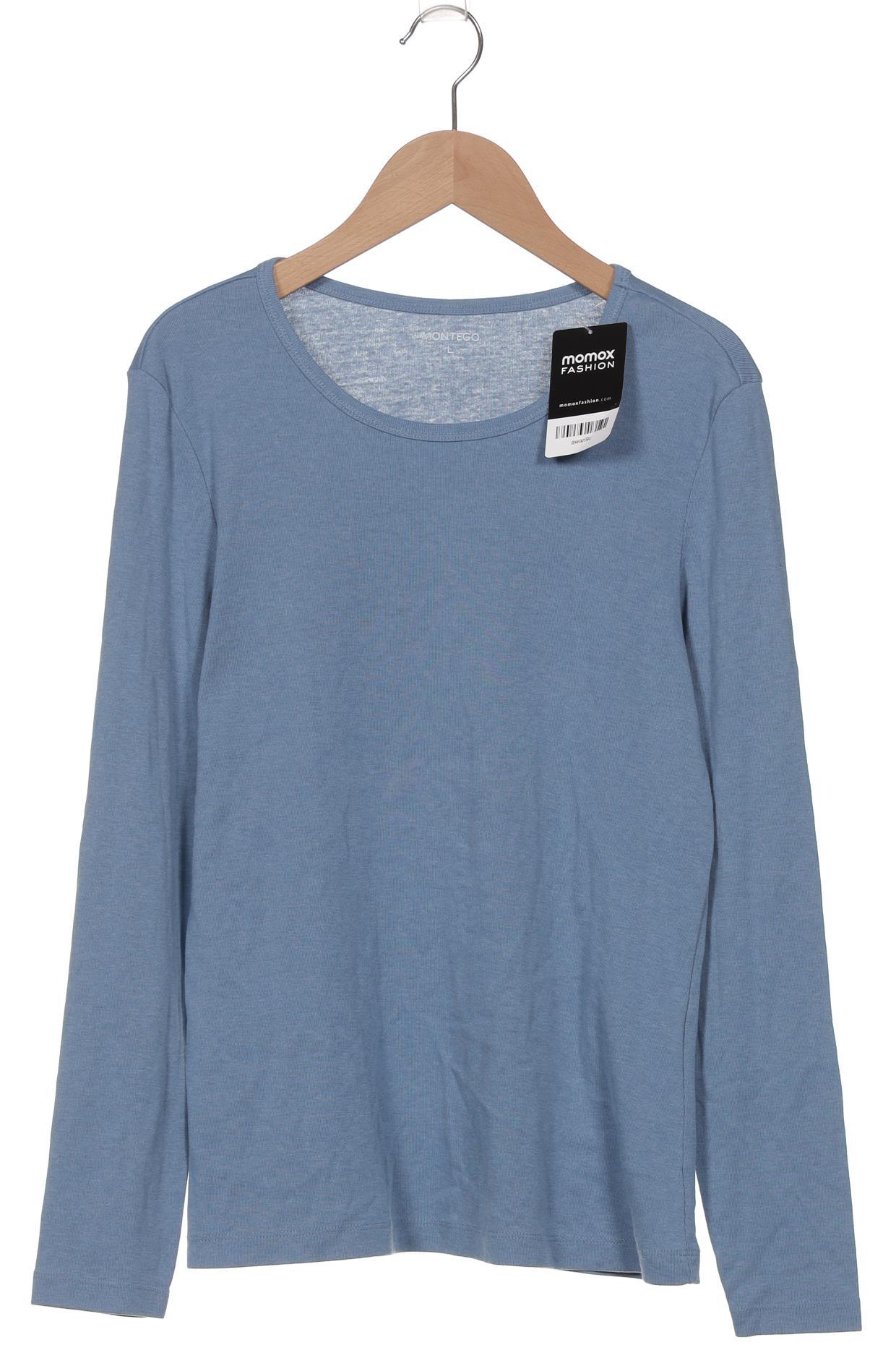 

Montego Herren Langarmshirt, blau, Gr. 52