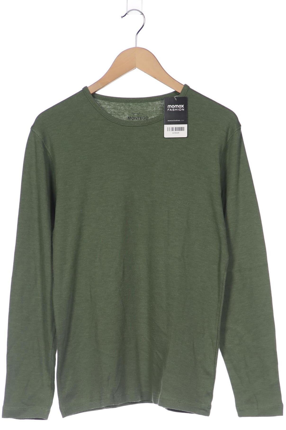 

Montego Herren Langarmshirt, grün, Gr. 48