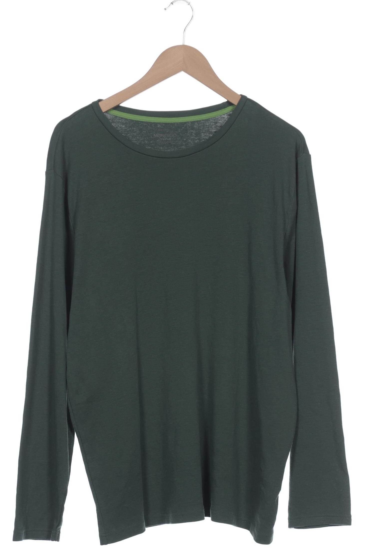 

Montego Herren Langarmshirt, grün, Gr. 56