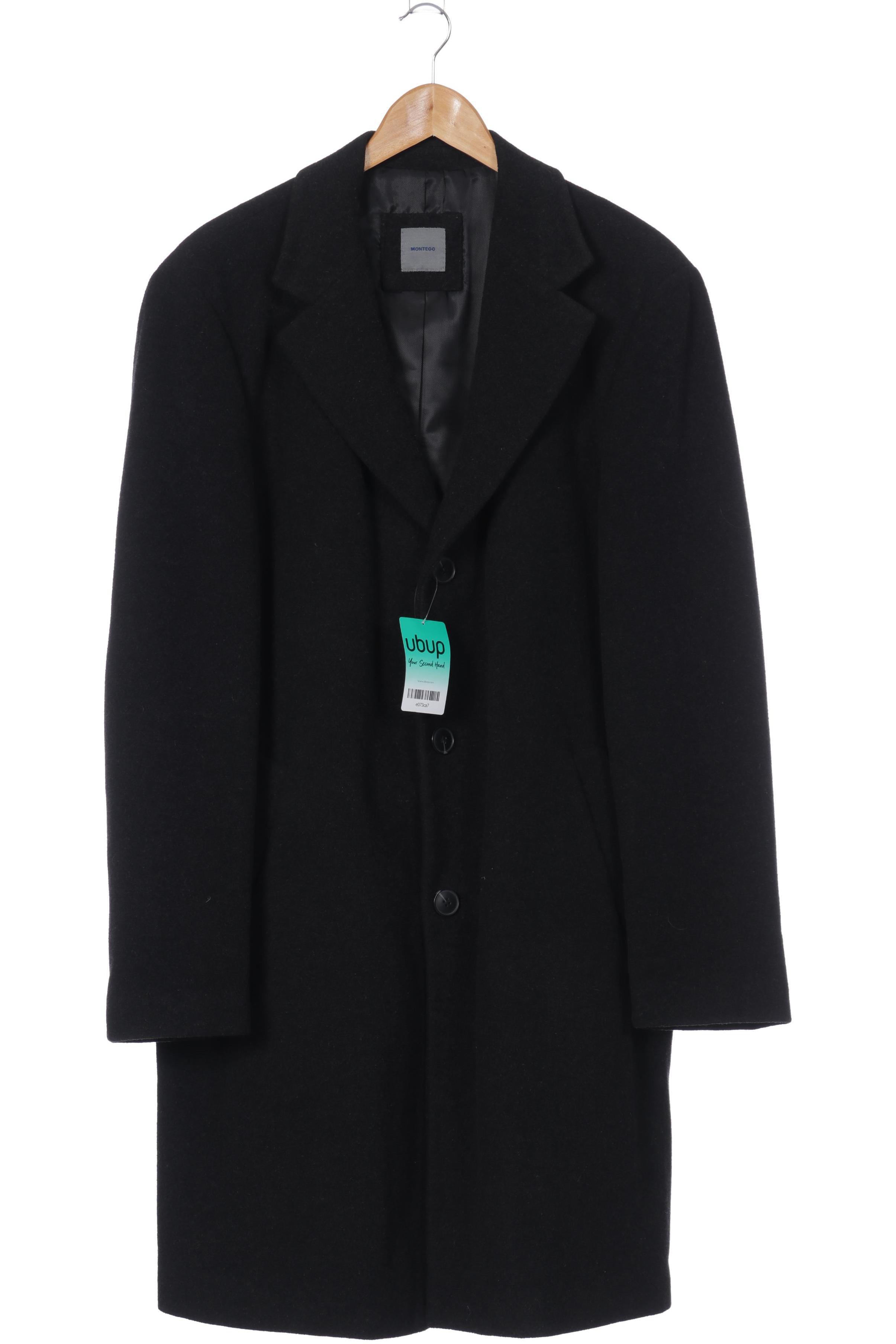 Thumbnail - Montego Herren Mantel, schwarz, Gr.