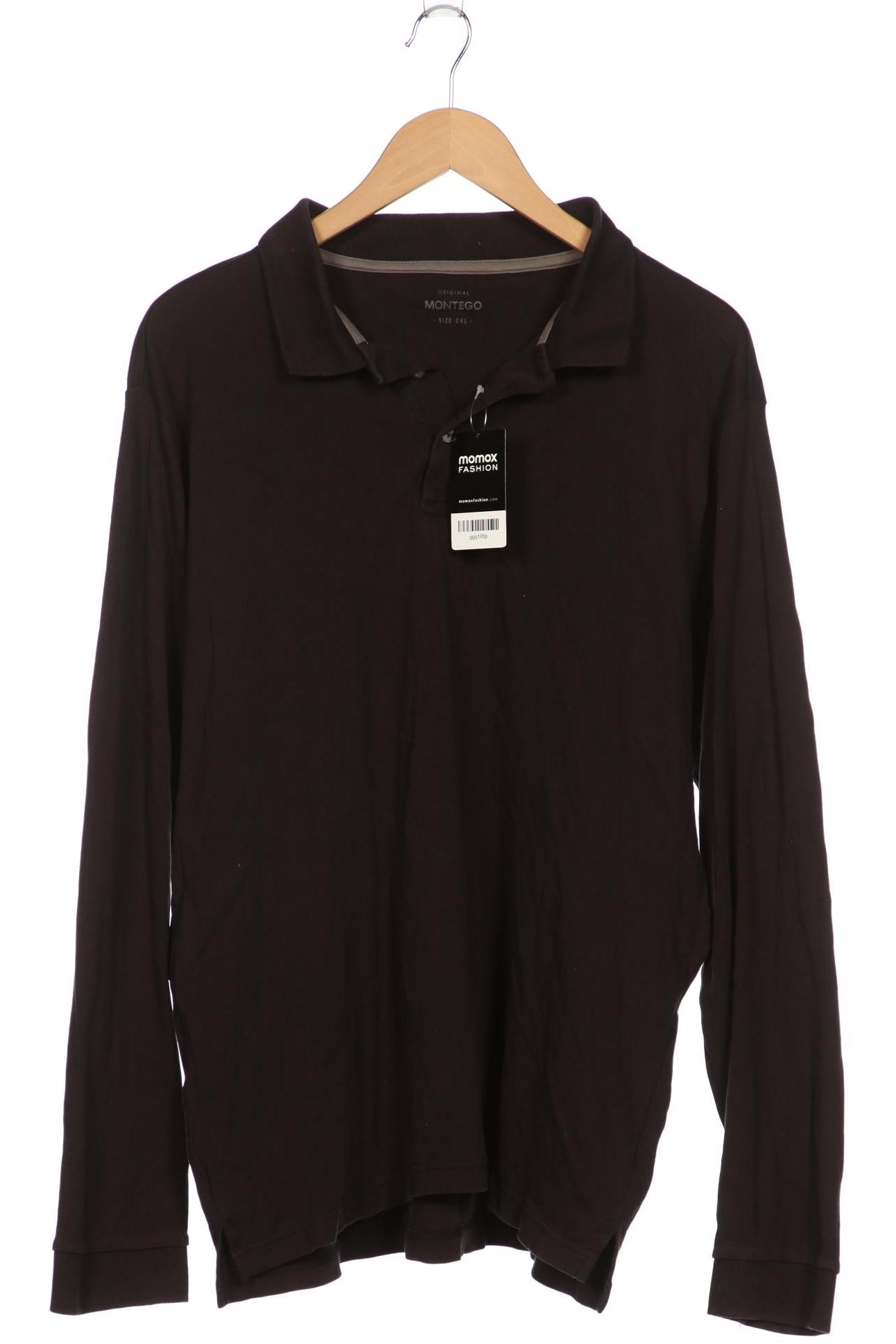 

Montego Herren Poloshirt, schwarz, Gr. 56