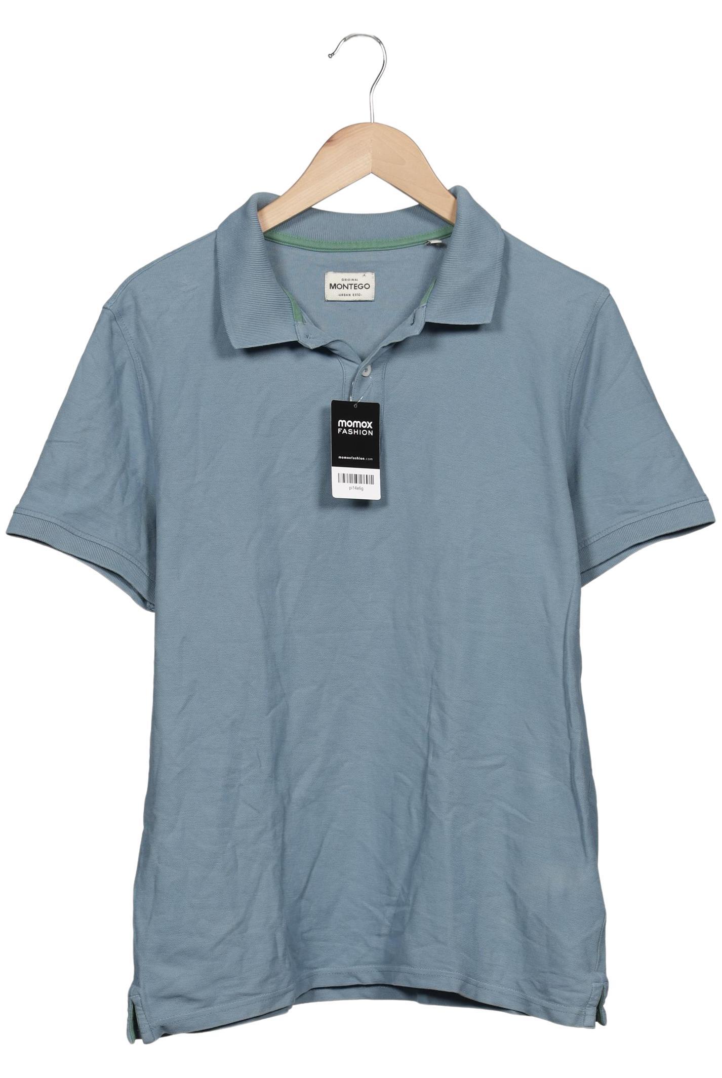 

Montego Herren Poloshirt, blau, Gr. 52