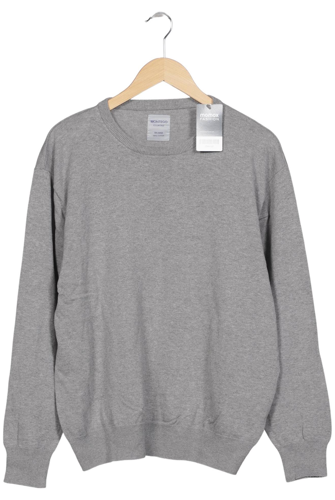 

Montego Herren Pullover, grau, Gr. 56