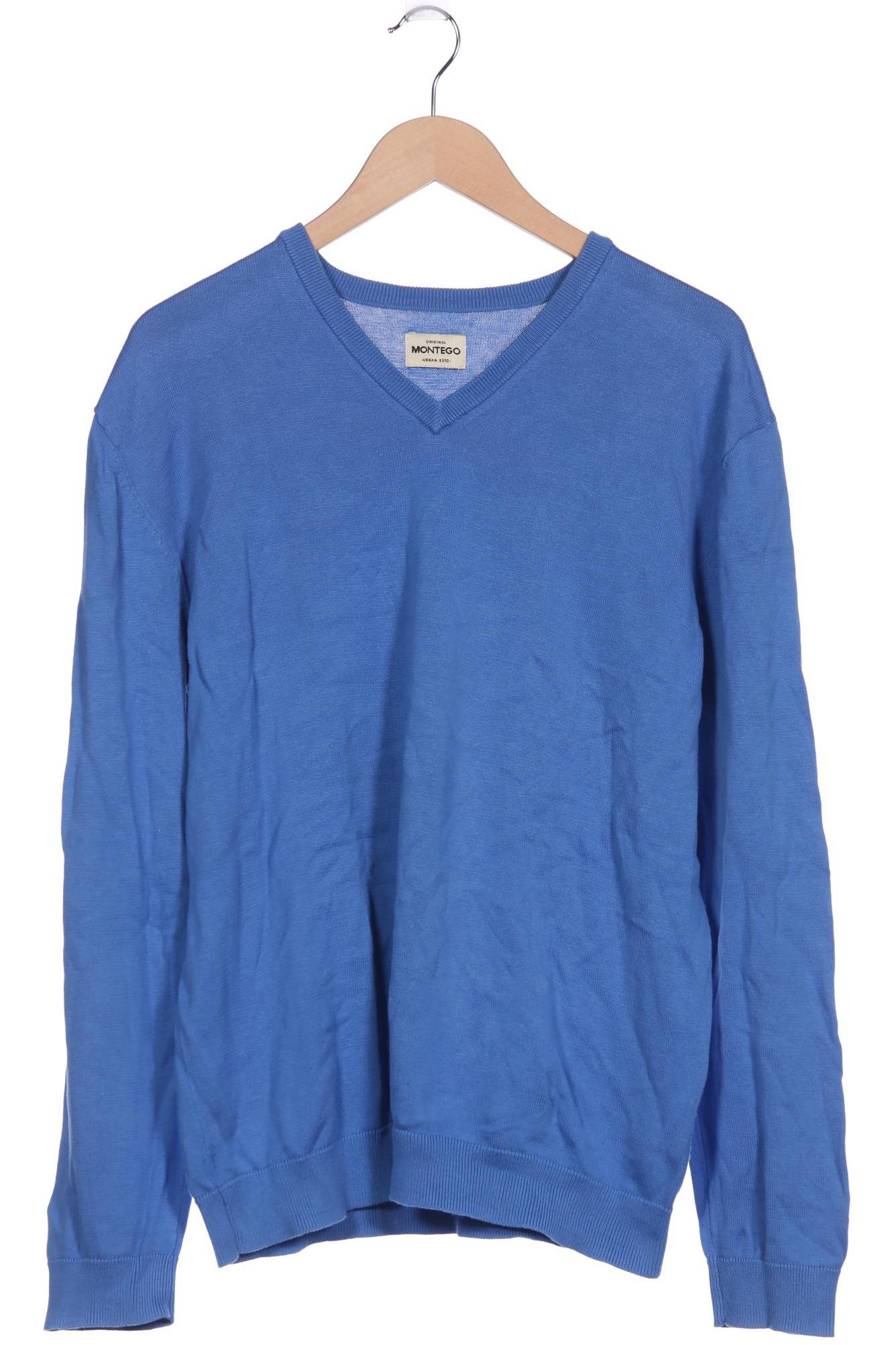 

Montego Herren Pullover, blau, Gr. 54