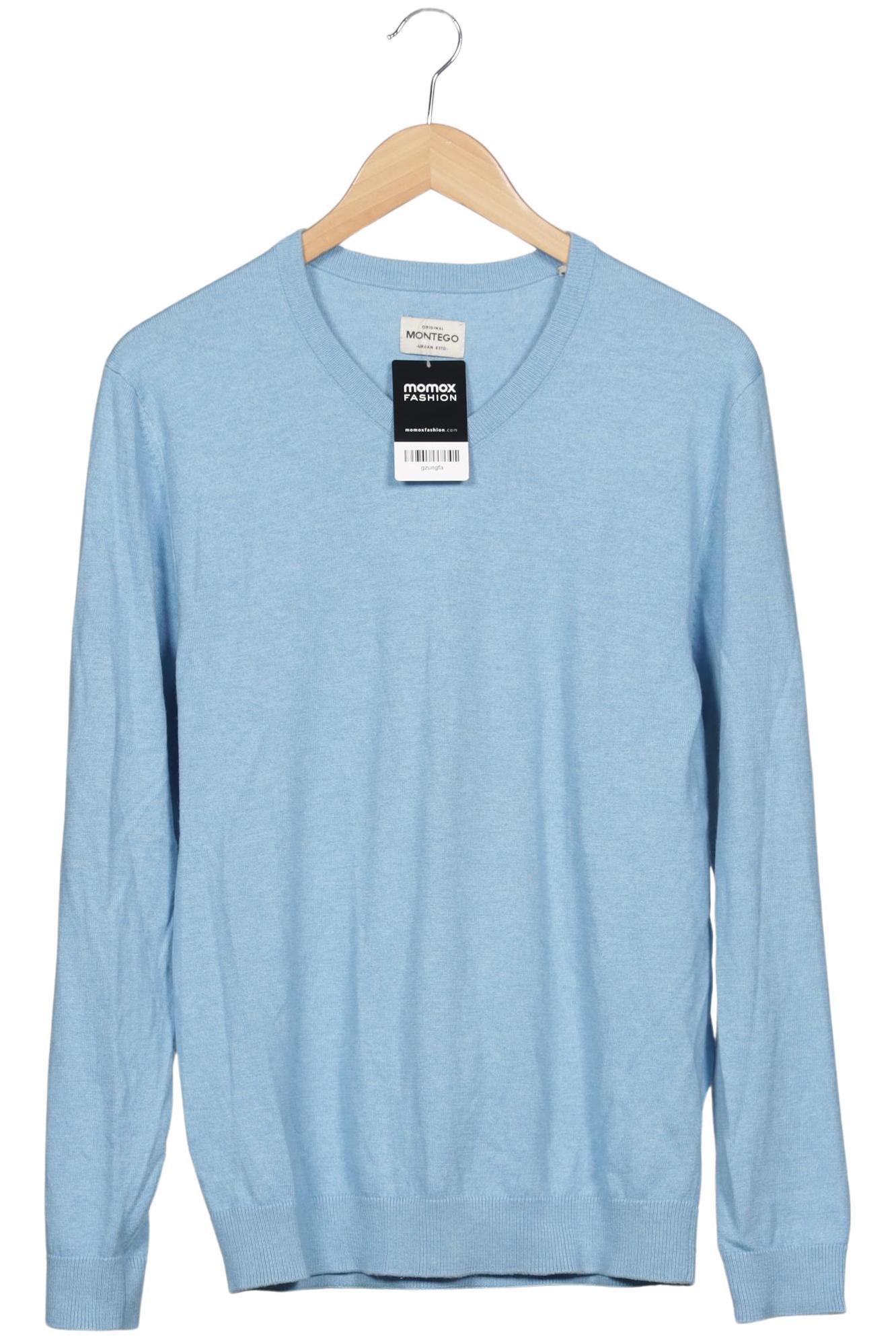 

Montego Herren Pullover, hellblau, Gr. 48