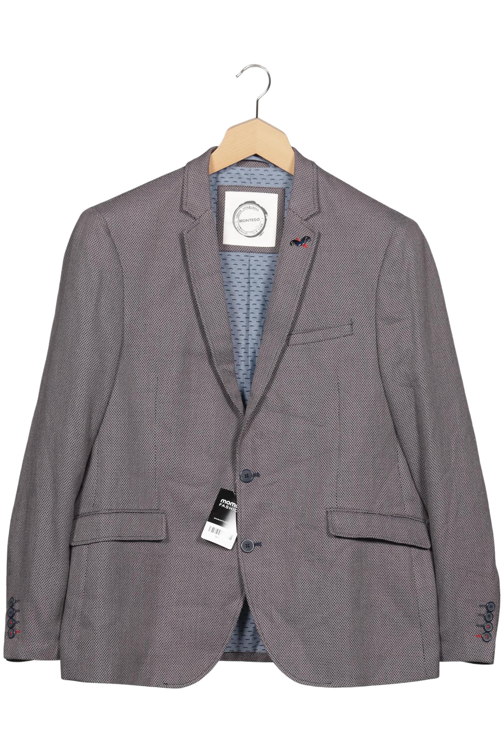 Thumbnail - Montego Herren Sakko, grau, Gr. 56