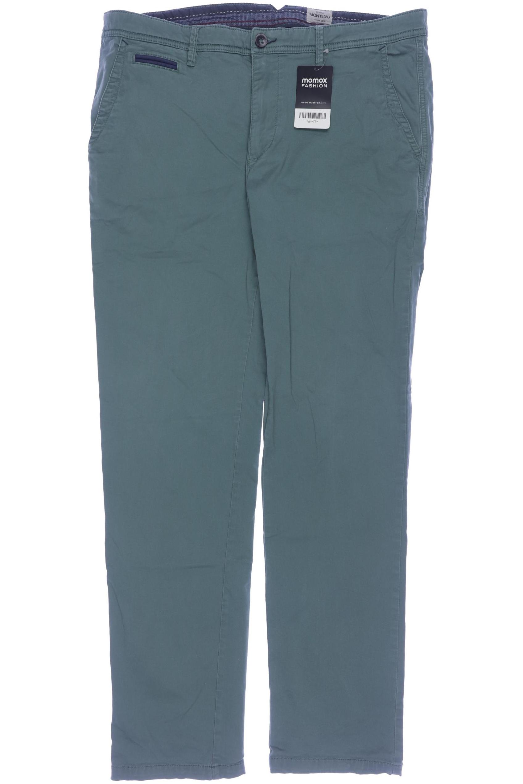 

Montego Herren Stoffhose, grün, Gr. 54