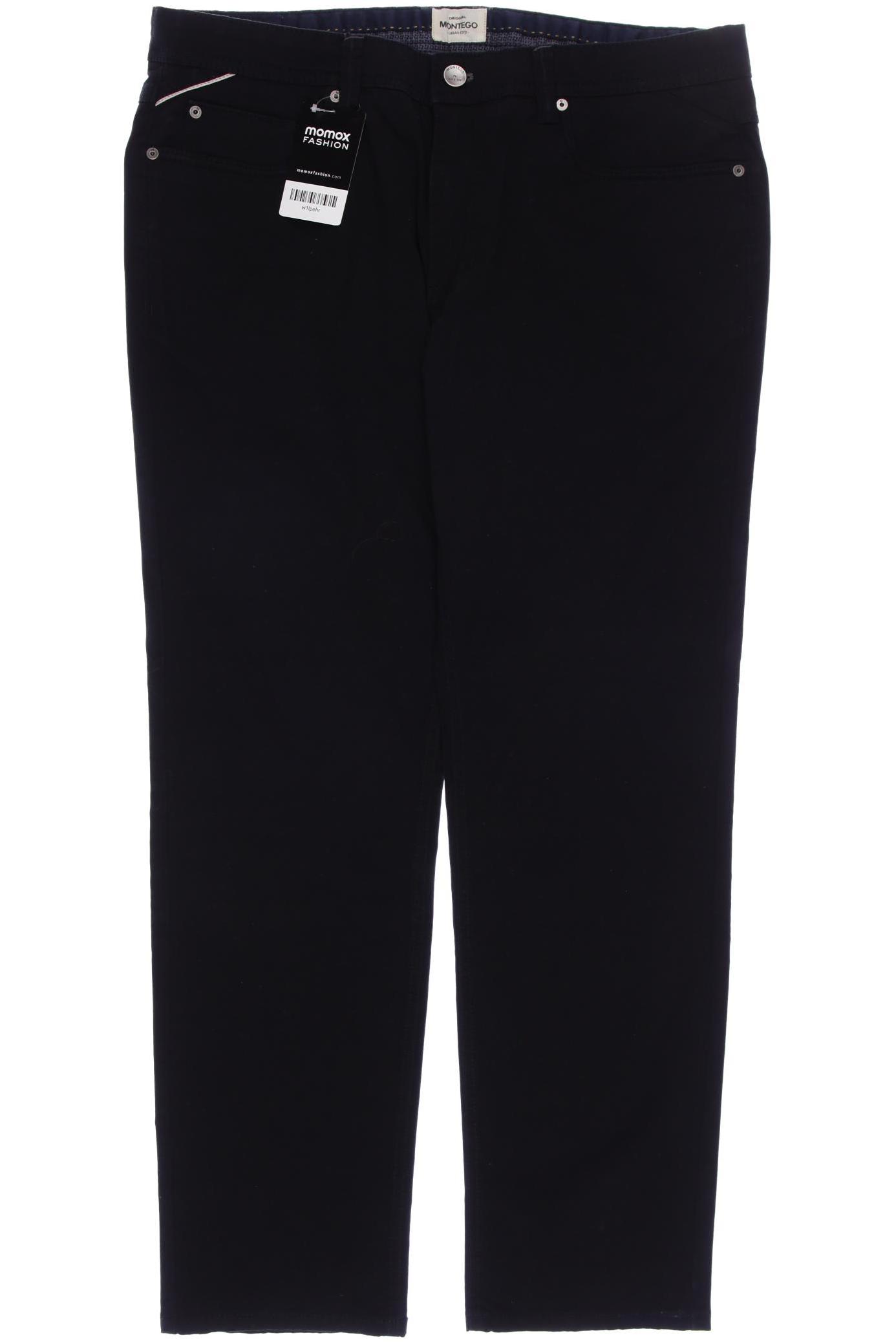 

Montego Herren Stoffhose, schwarz, Gr. 52