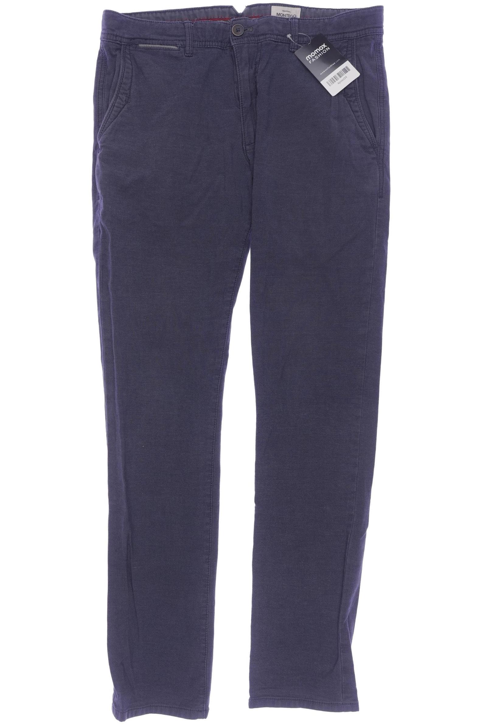 

Montego Herren Stoffhose, blau, Gr. 48