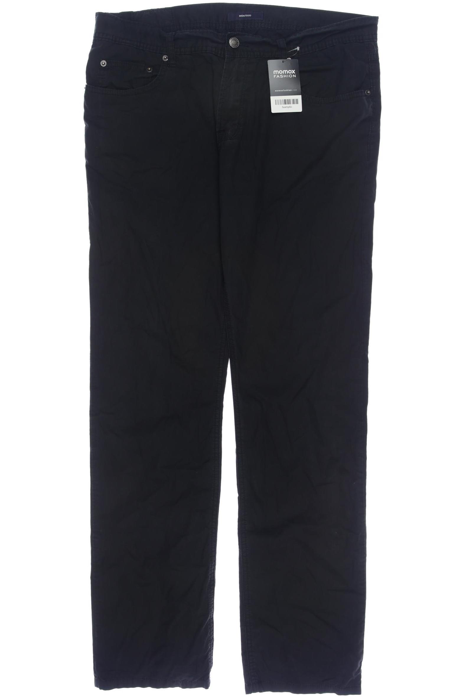 

Montego Herren Stoffhose, schwarz, Gr. 34