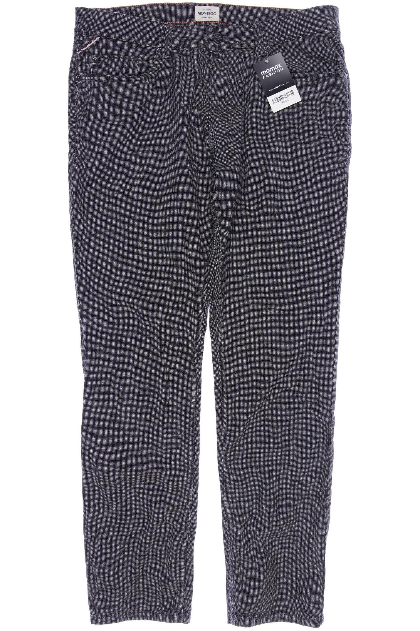 

Montego Herren Stoffhose, grau, Gr. 52