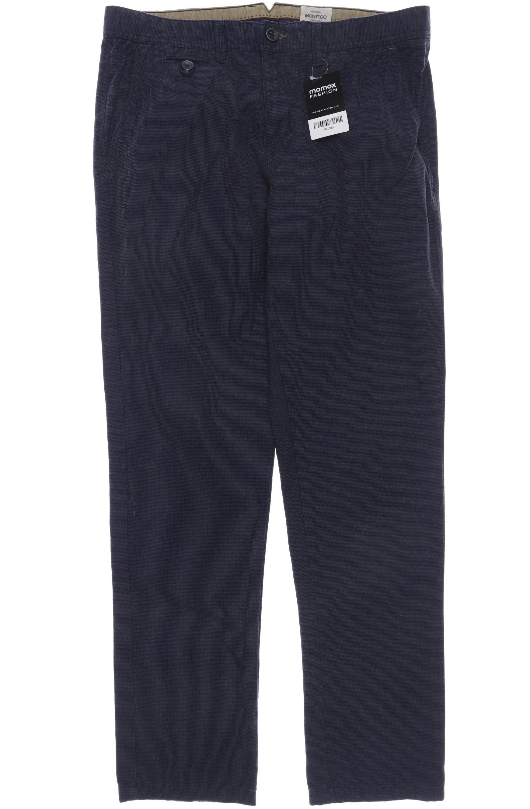 

Montego Herren Stoffhose, marineblau, Gr. 50