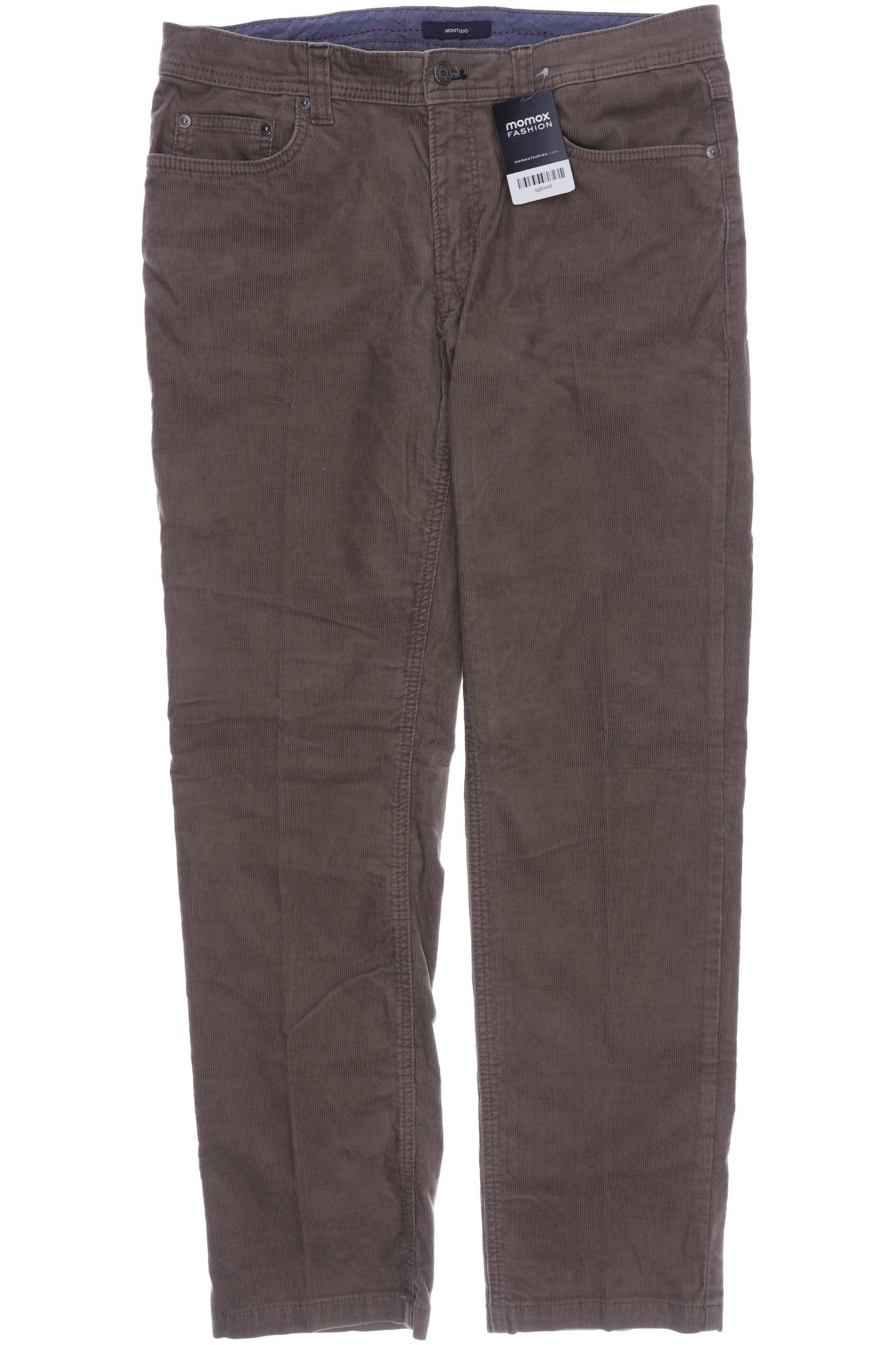 

Montego Herren Stoffhose, braun, Gr. 52