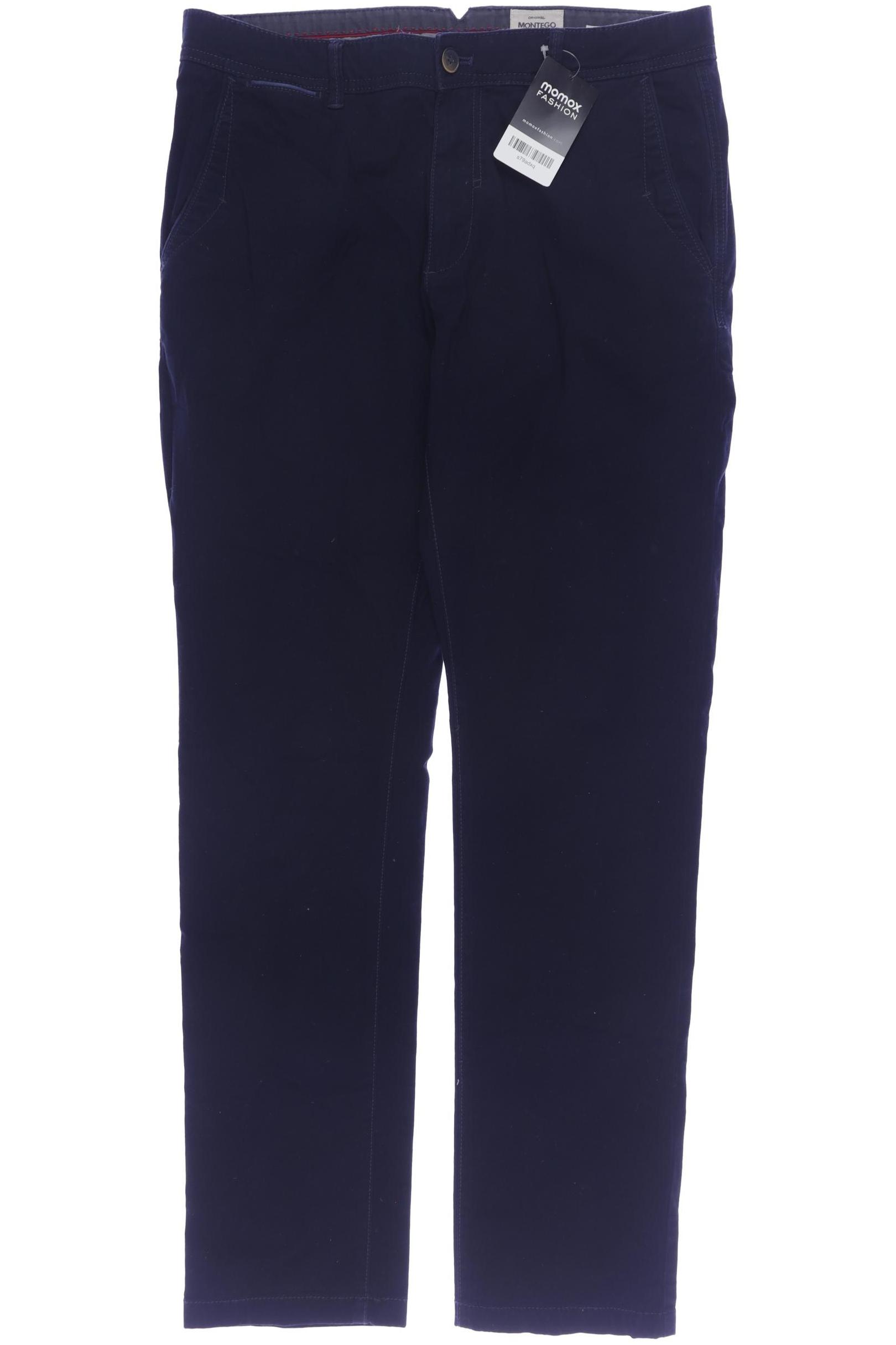 

Montego Herren Stoffhose, marineblau, Gr. 48