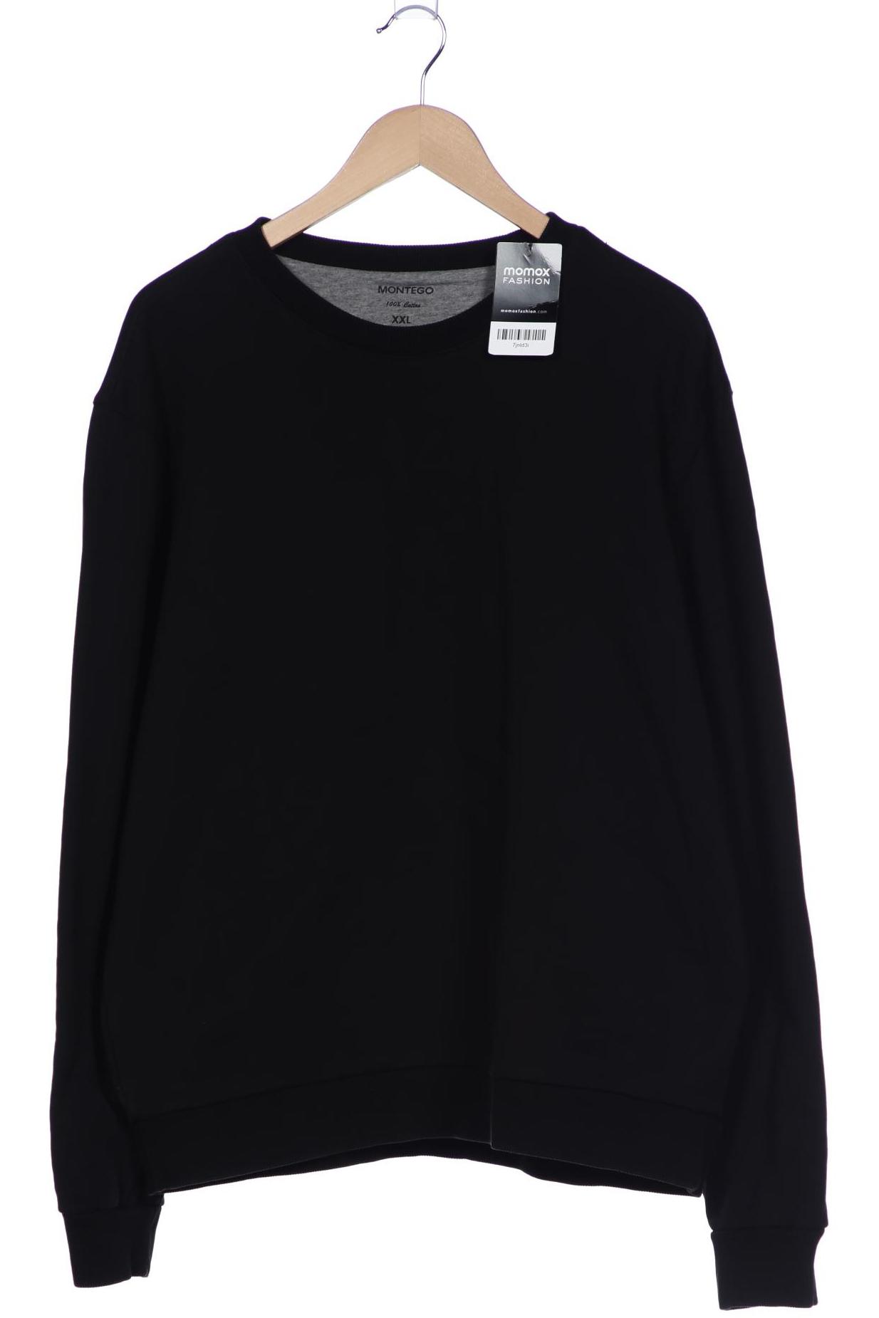 

Montego Herren Sweatshirt, schwarz, Gr. 56