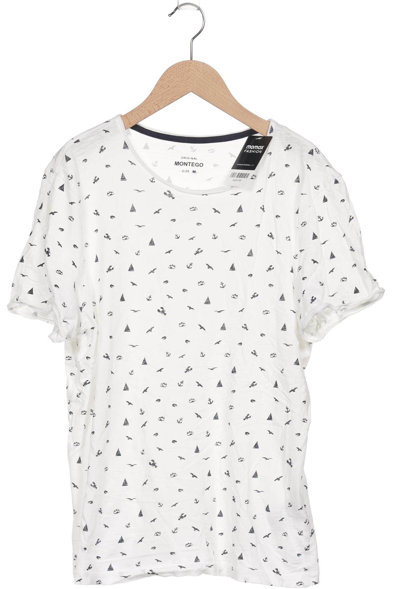 

Montego Herren T-Shirt, weiß, Gr. 48