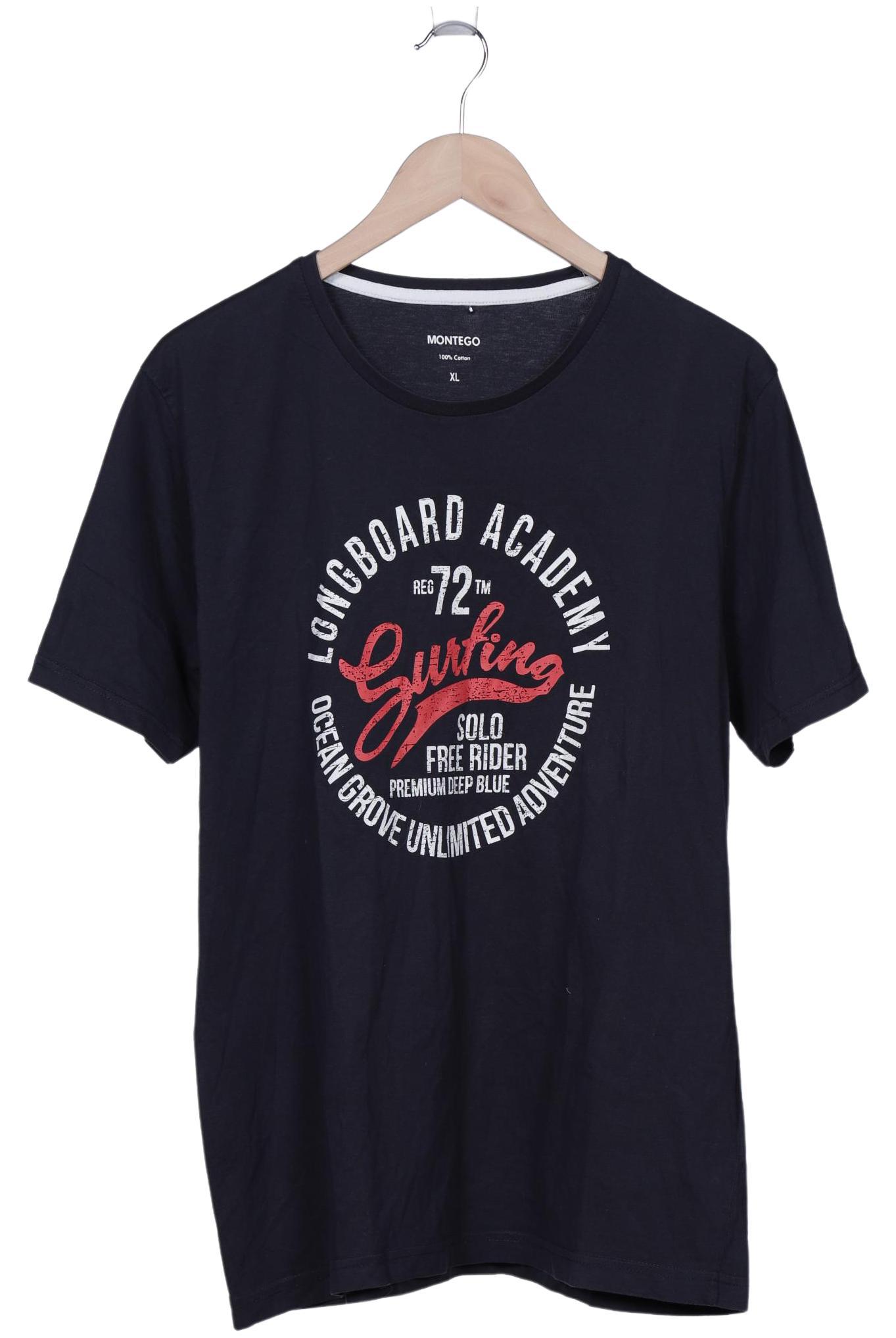 

Montego Herren T-Shirt, marineblau, Gr. 54