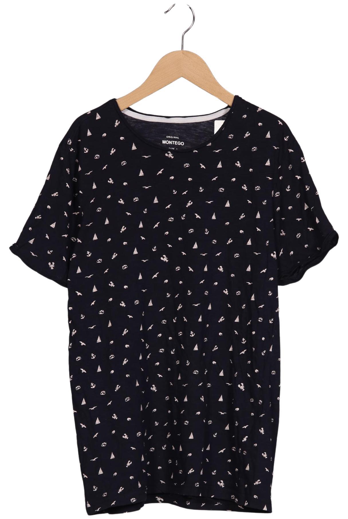

Montego Herren T-Shirt, marineblau, Gr. 52
