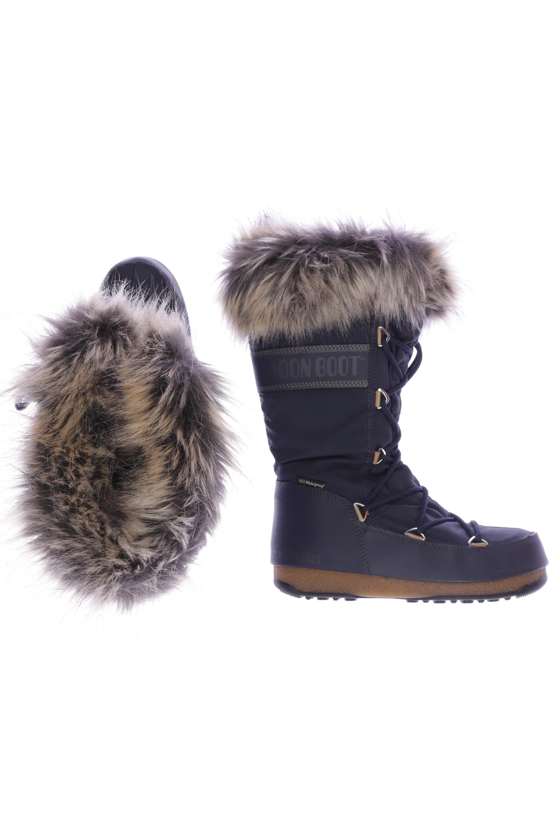 

Moon Boot Damen Stiefel, marineblau, Gr. 36