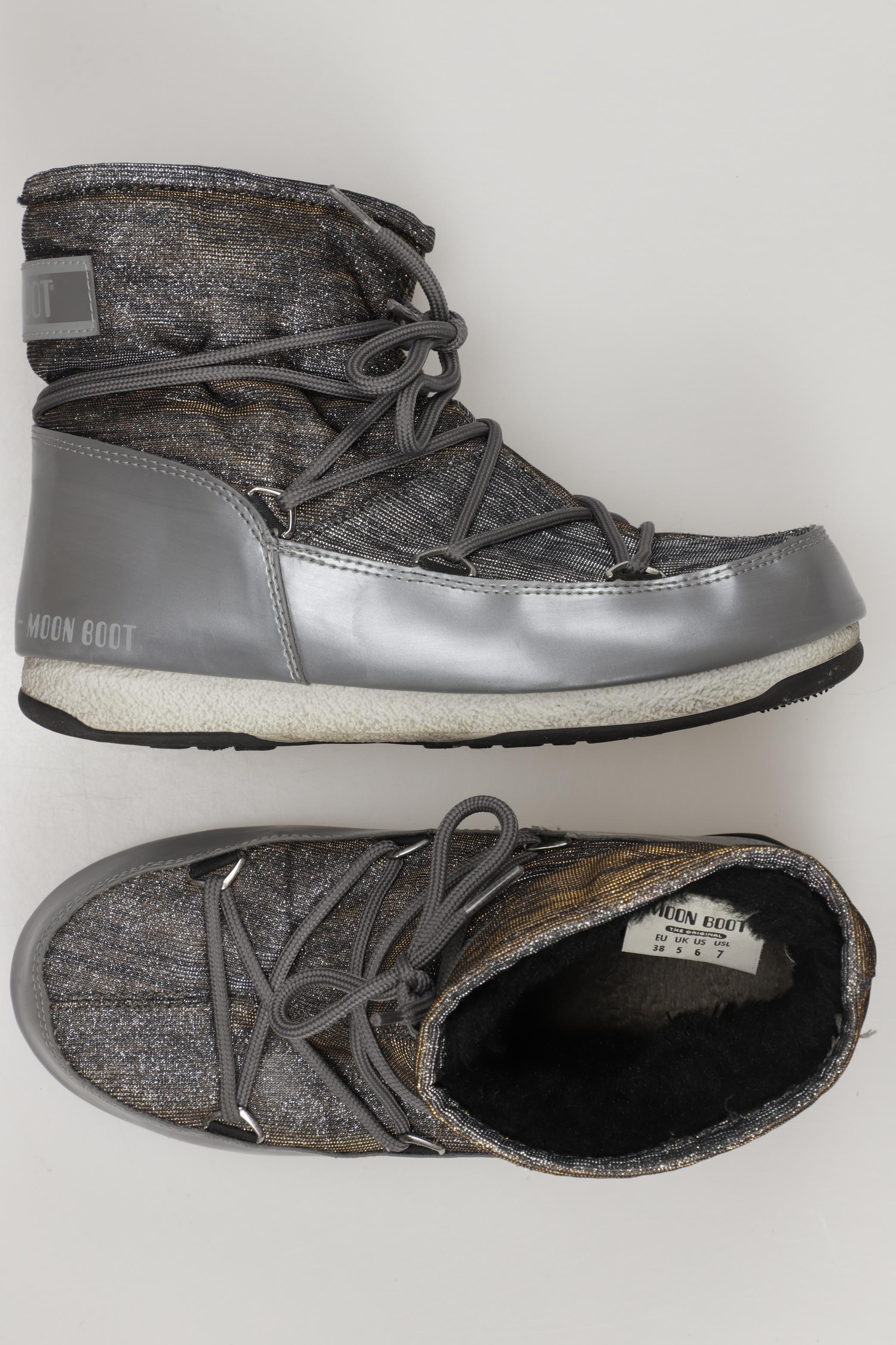 

Moon Boot Damen Stiefelette, silber, Gr. 38