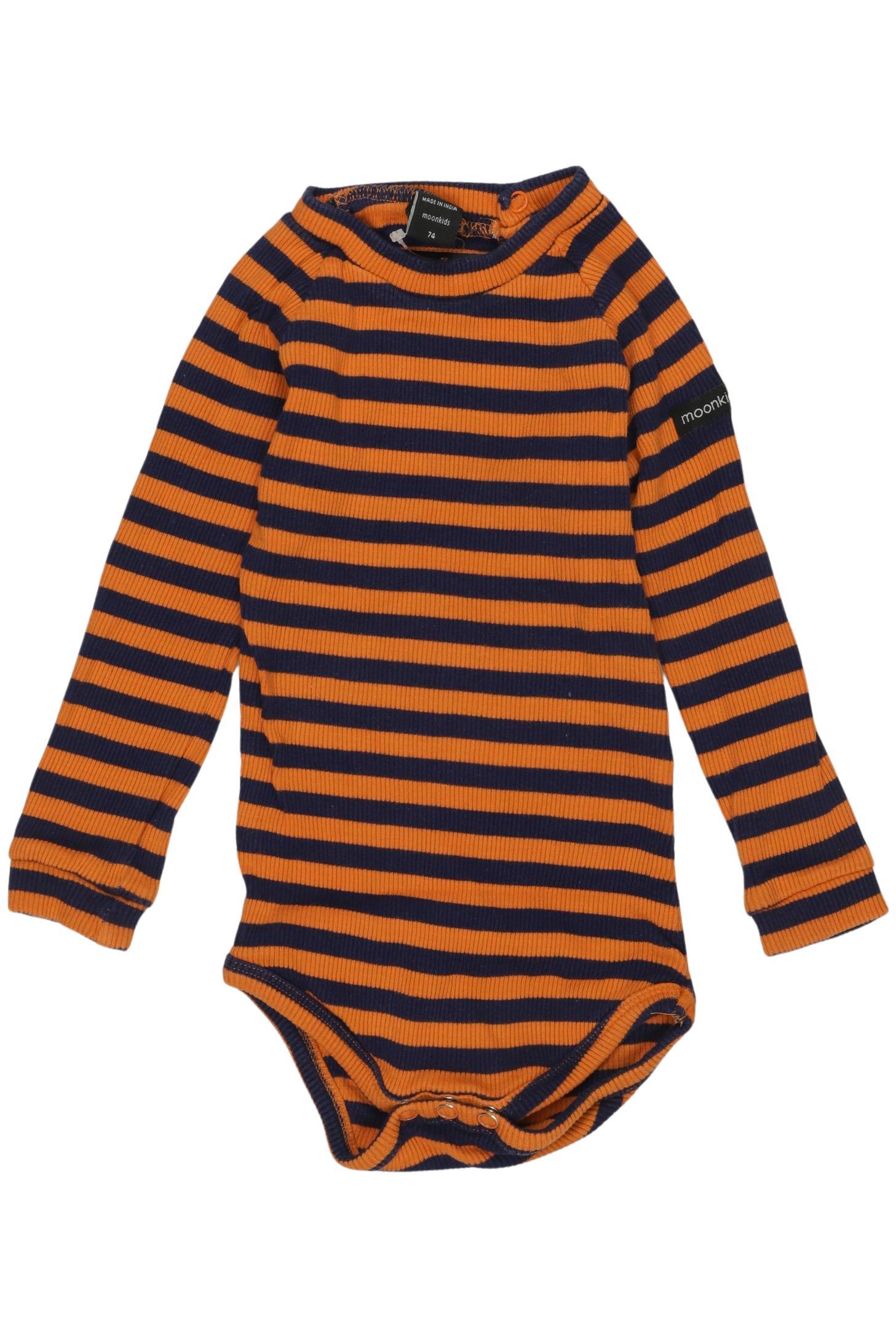 

Moonkids Herren Strampler, orange, Gr. 74
