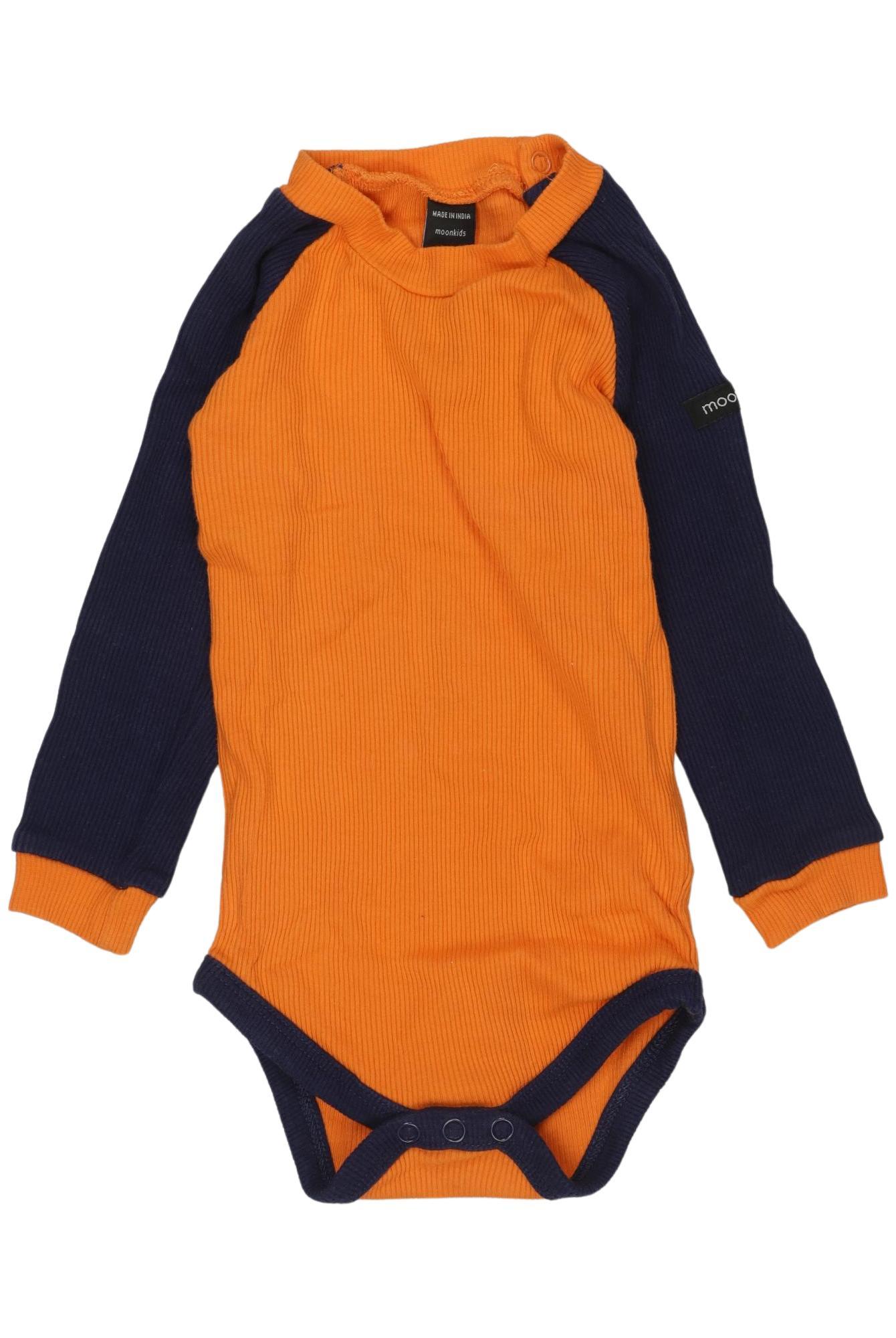 

Moonkids Herren Strampler, orange, Gr. 74