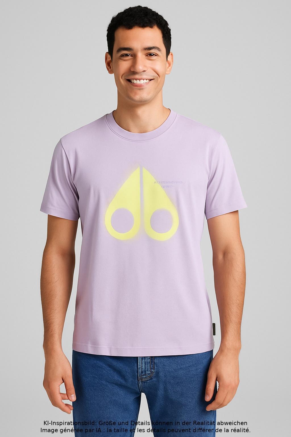 Thumbnail - Moose Knuckles Herren T-Shirt, flieder, Gr. 48