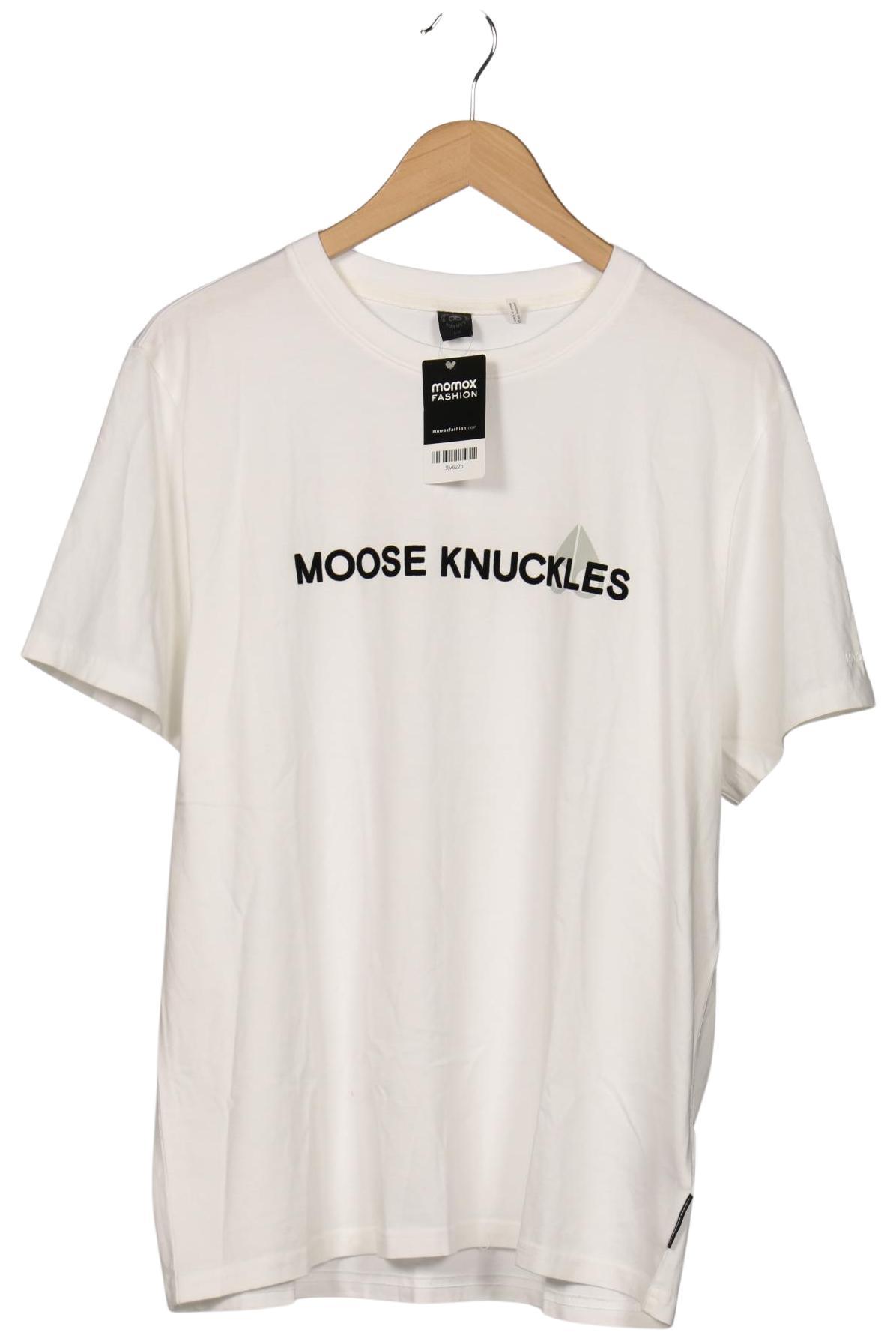 Thumbnail - Moose Knuckles Herren T-Shirt, weiß, Gr. 52