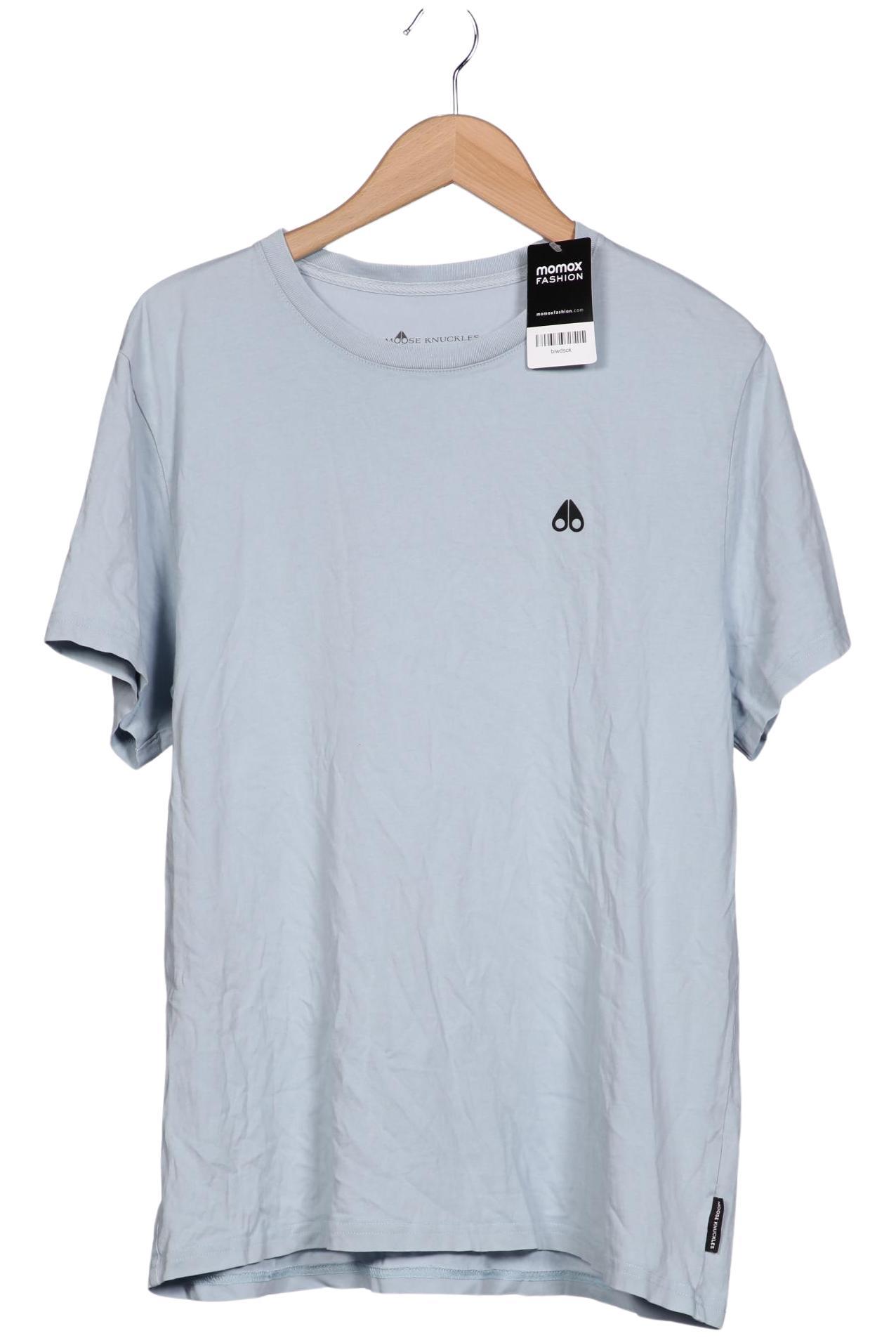

Moose Knuckles Herren T-Shirt, hellblau, Gr. 52