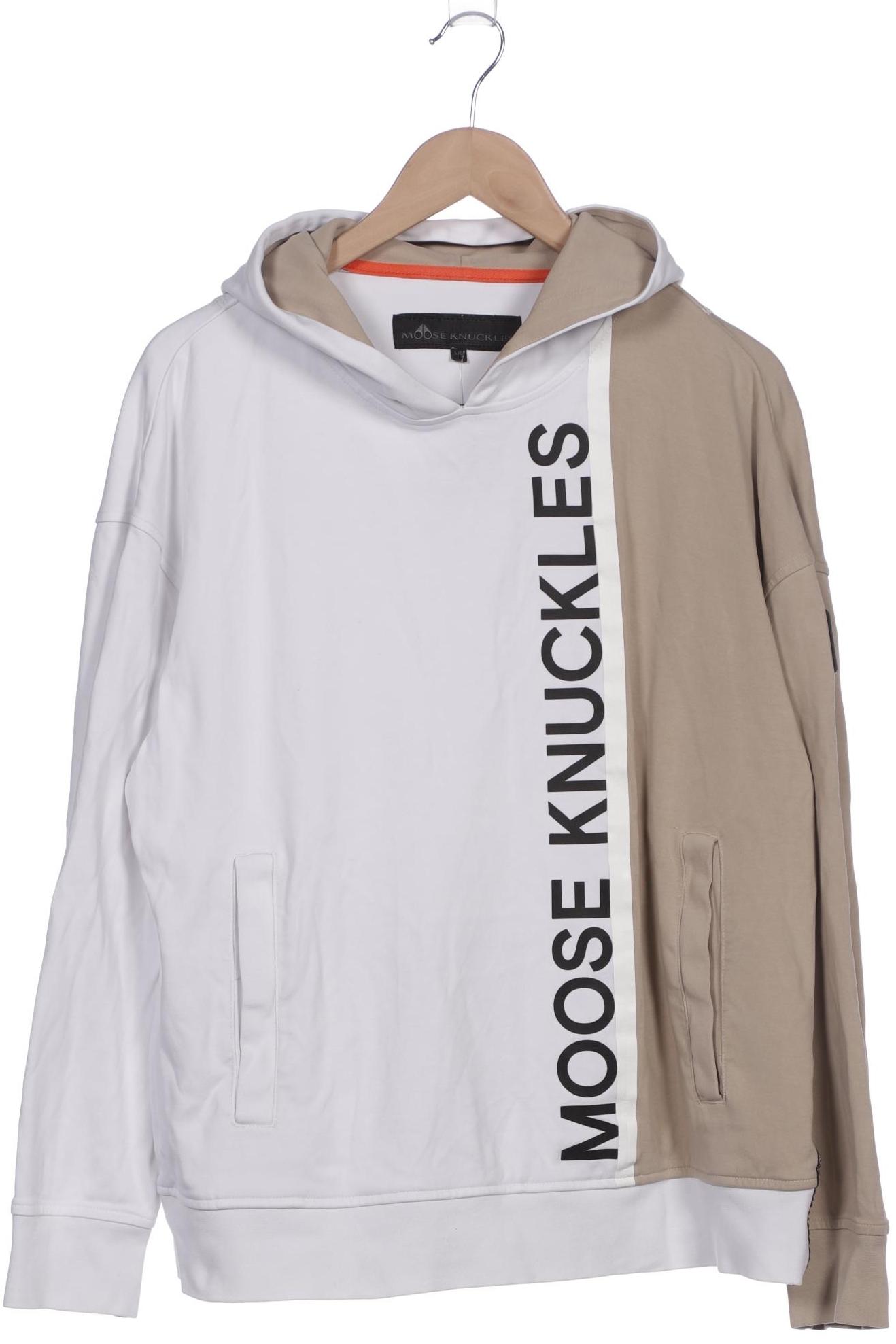 

Moose Knuckles Herren Kapuzenpullover, beige, Gr. 52