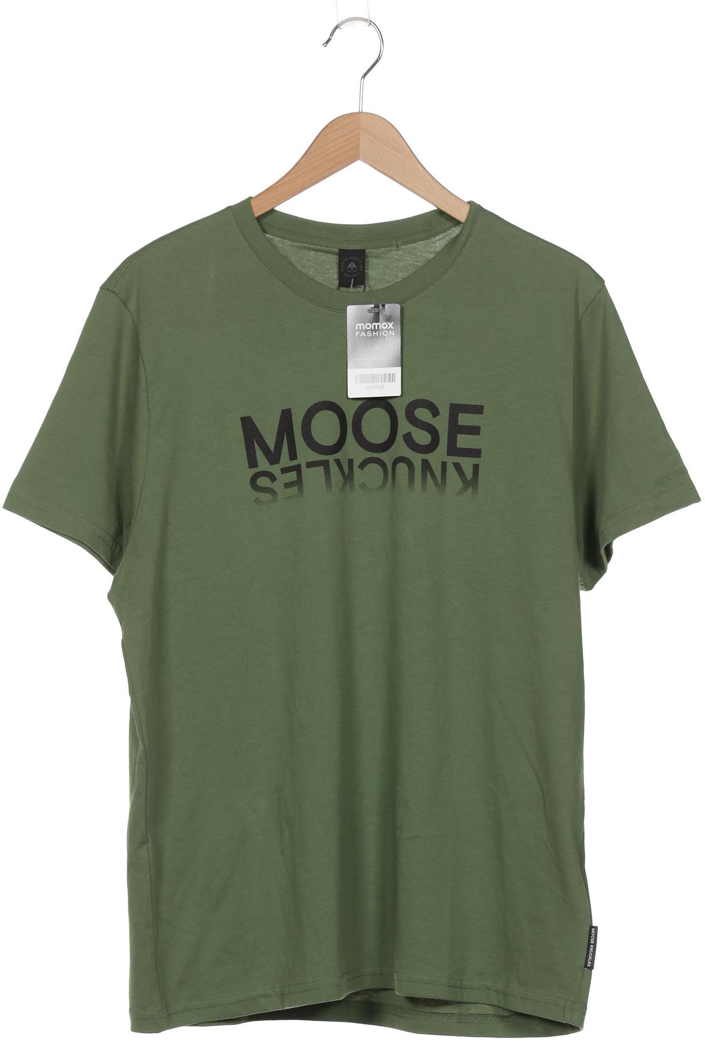 

Moose Knuckles Herren T-Shirt, grün, Gr. 52