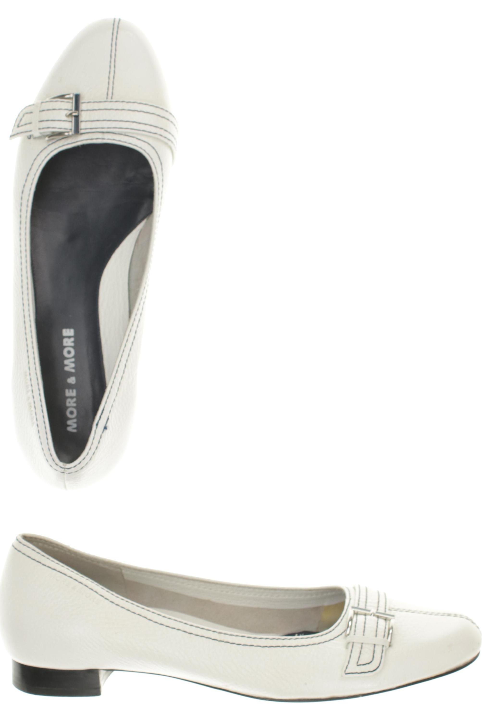 

More & More Damen Ballerinas, weiß, Gr. 40