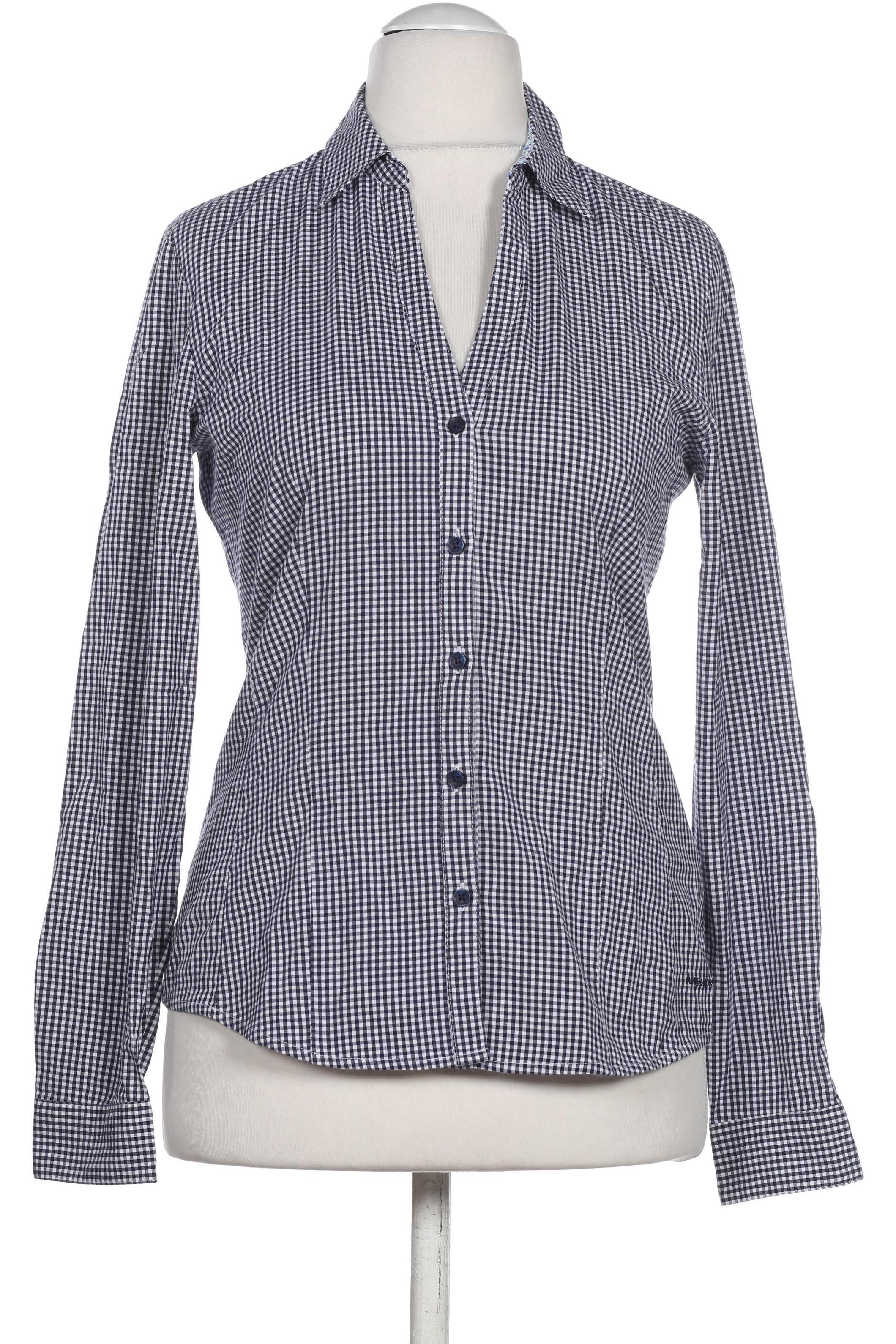 

More & More Damen Bluse, blau, Gr. 36