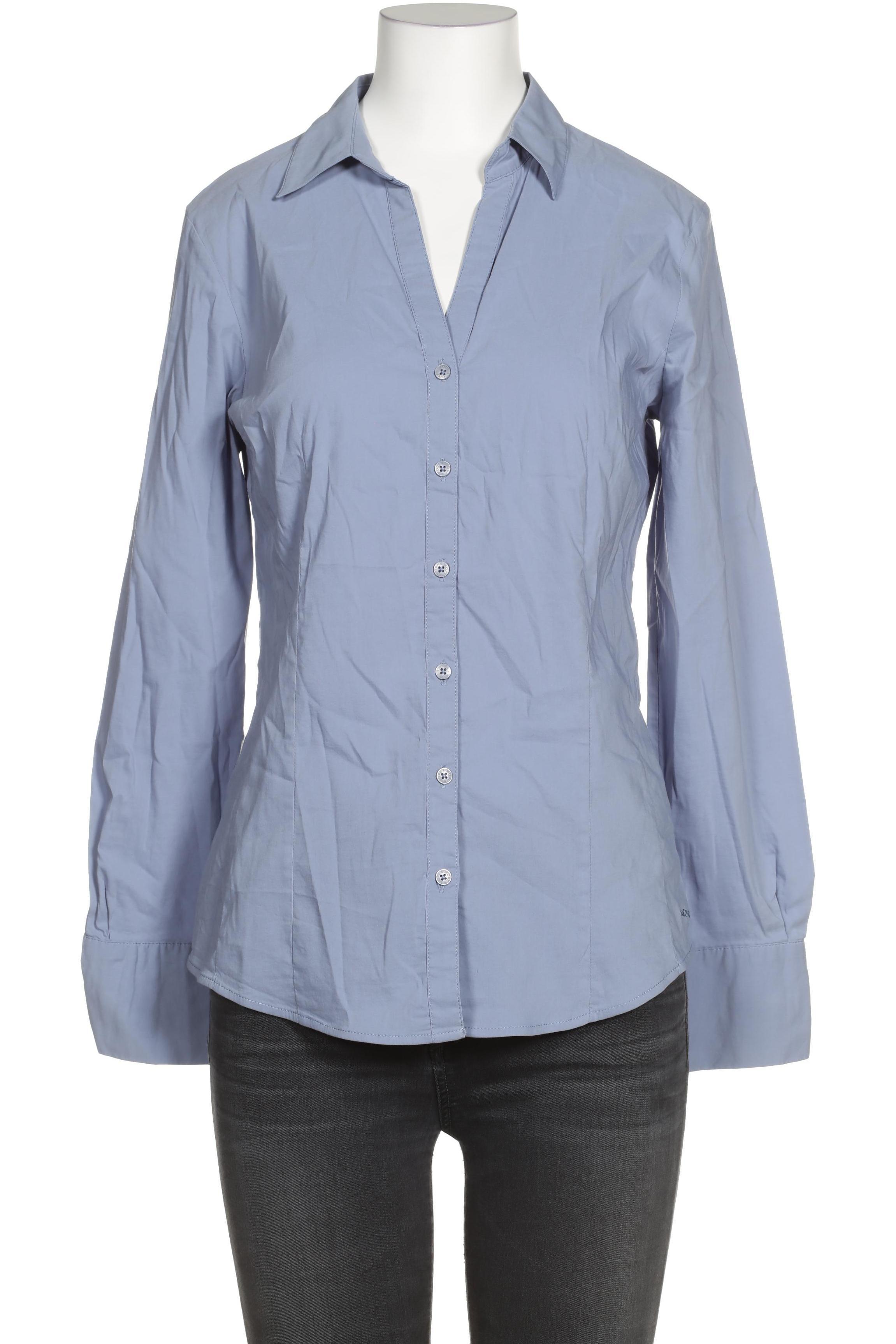 

More & More Damen Bluse, blau, Gr. 36