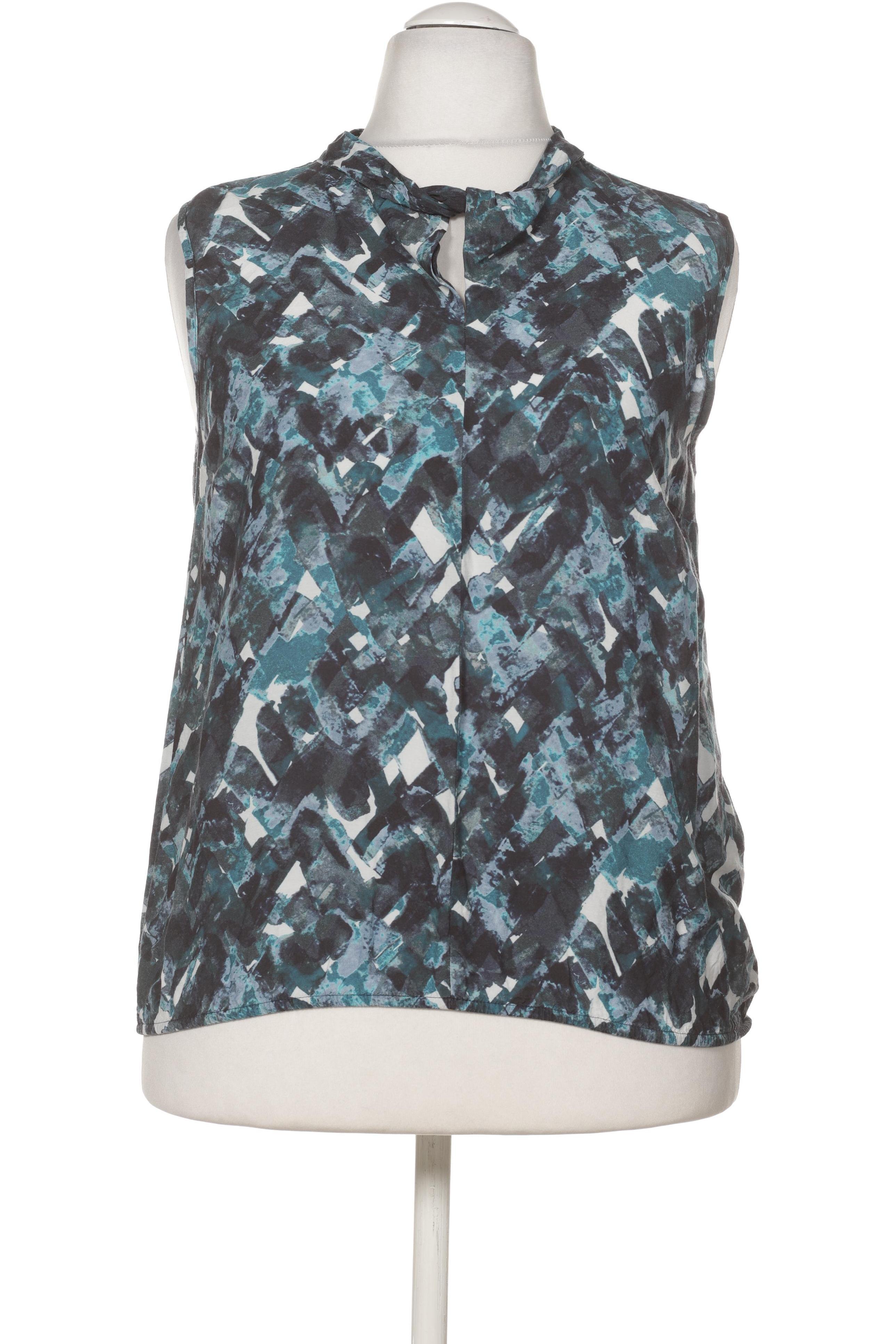 

More & More Damen Bluse, blau, Gr. 42