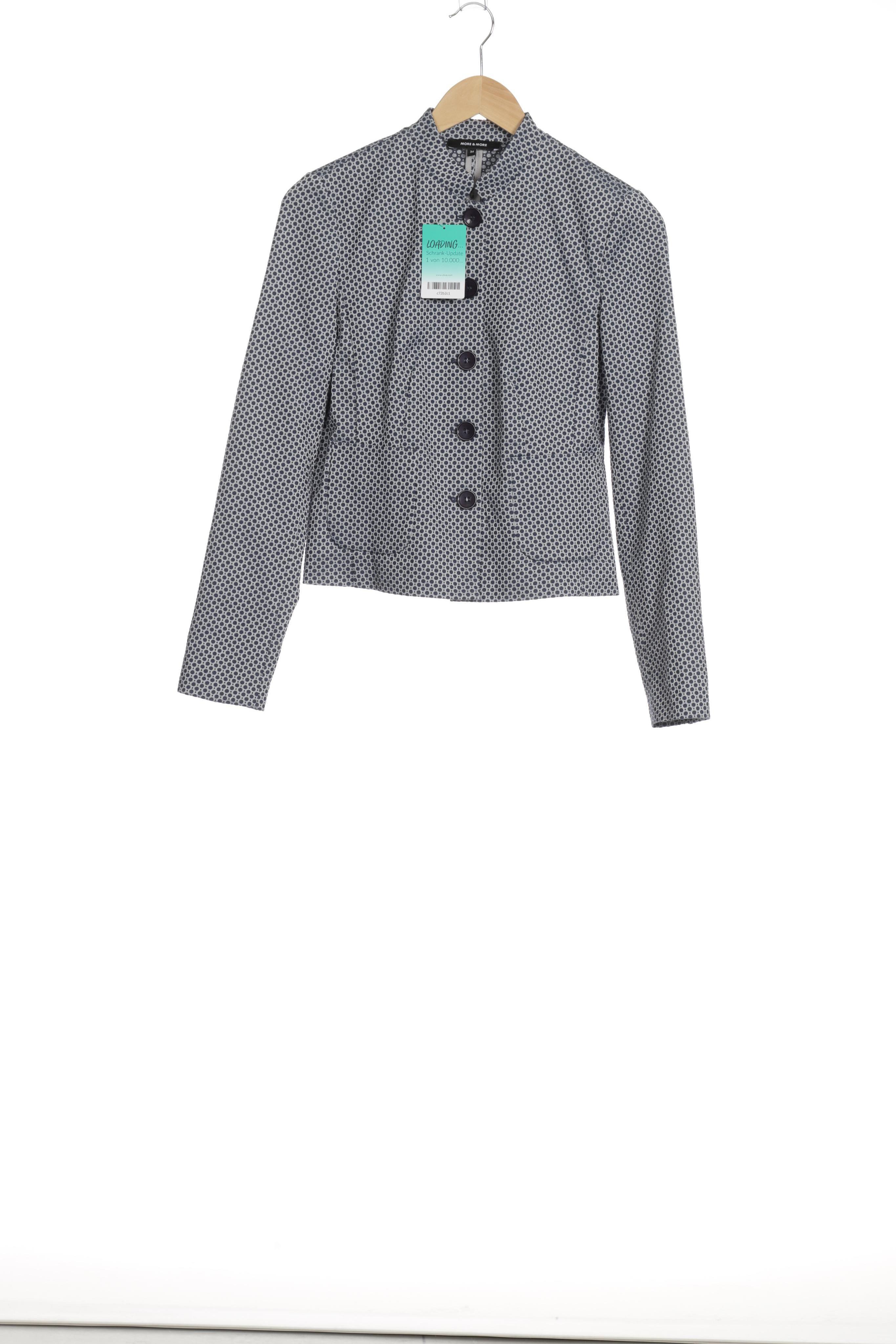 

More & More Damen Jacke, blau, Gr. 34