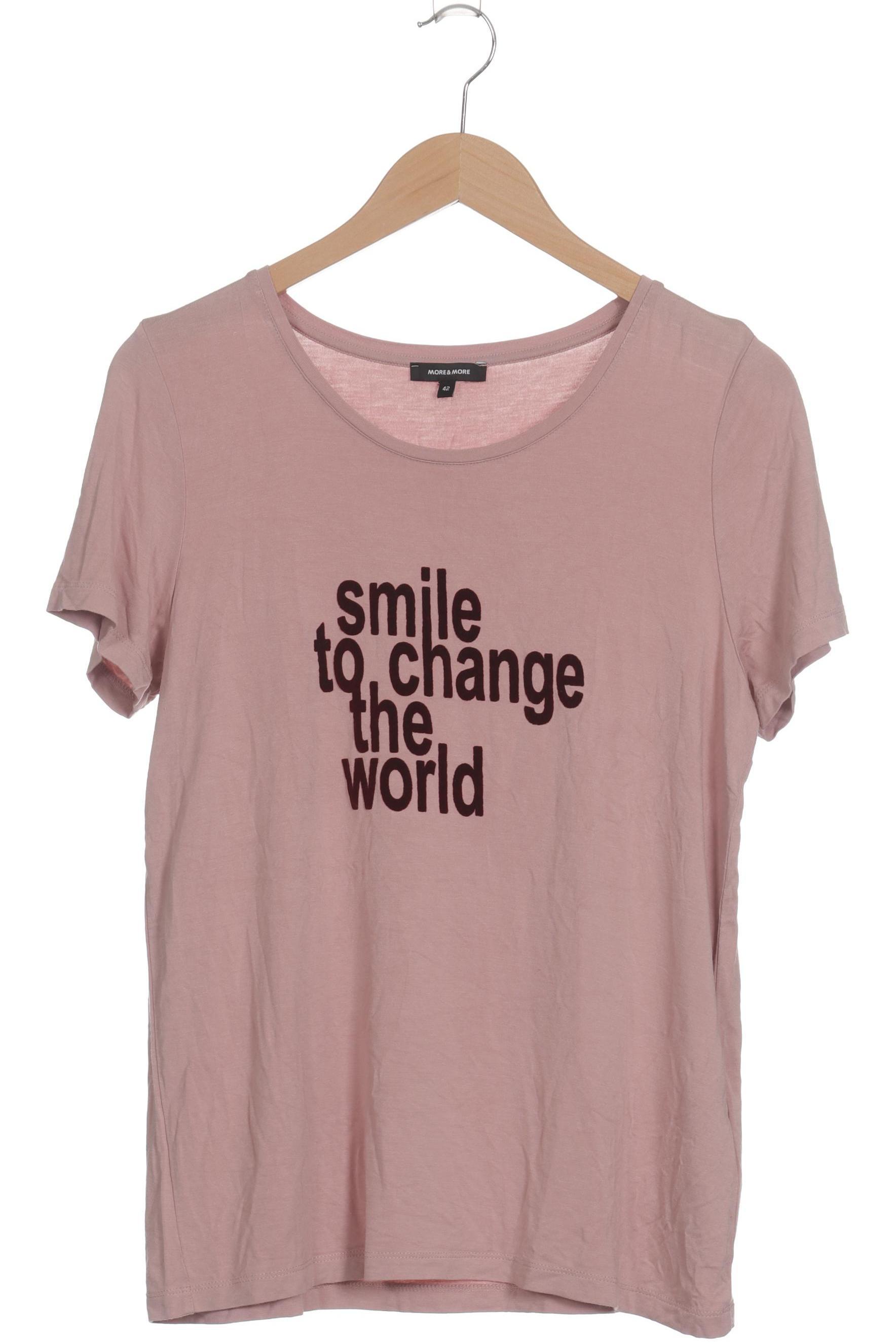 

More & More Damen T-Shirt, pink, Gr. 42