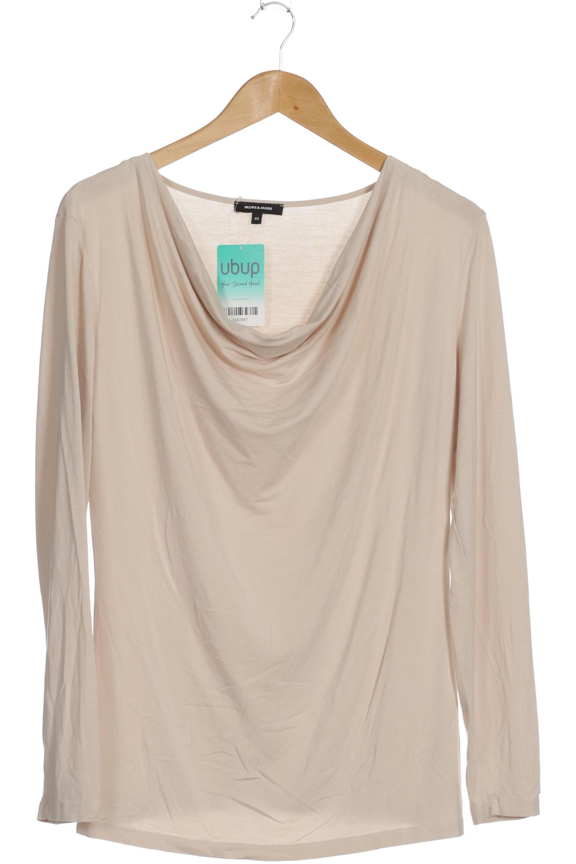 

More & More Damen Langarmshirt, beige, Gr. 44