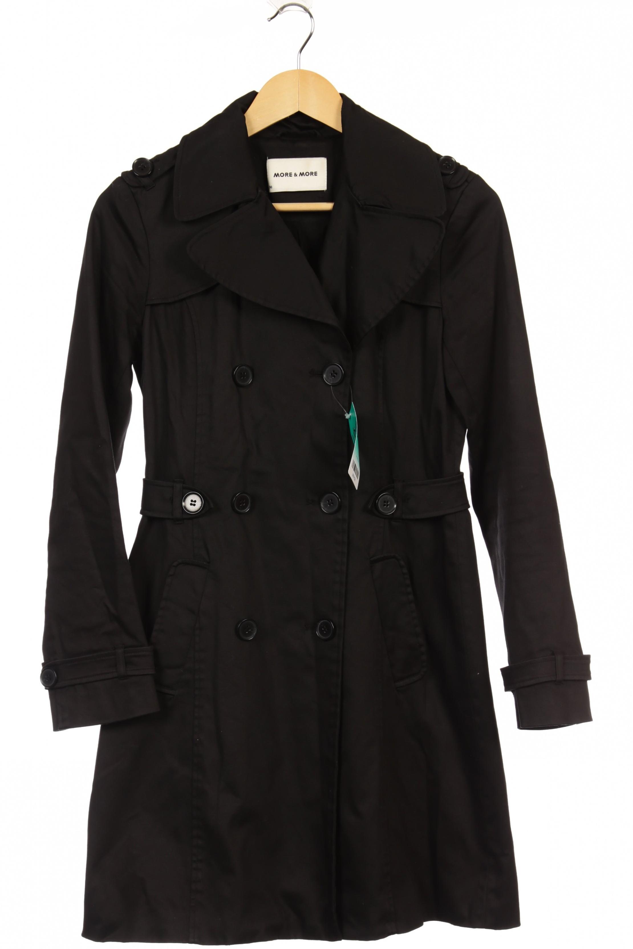 

More & More Damen Mantel, schwarz, Gr. 36