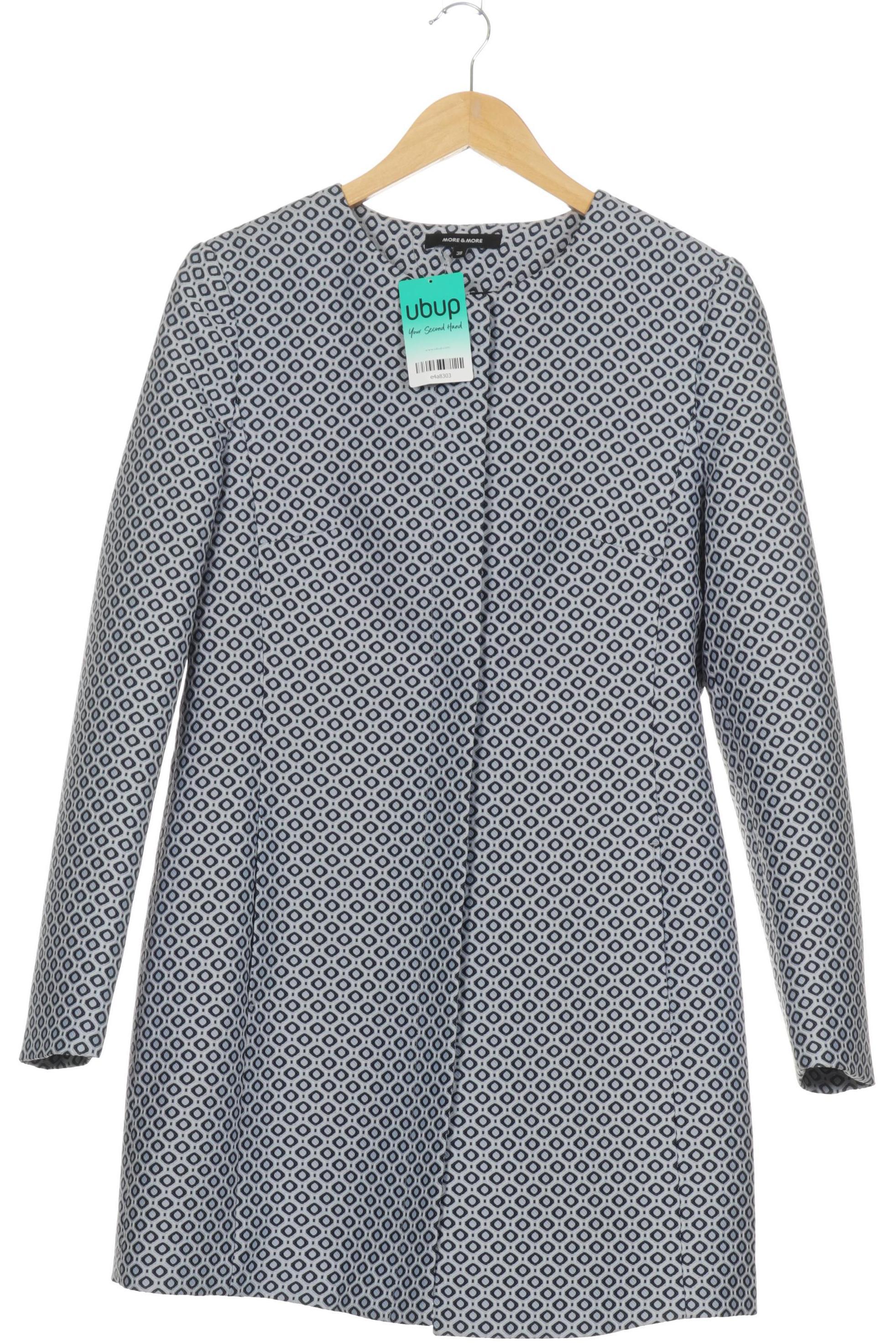 

More & More Damen Mantel, blau, Gr. 38