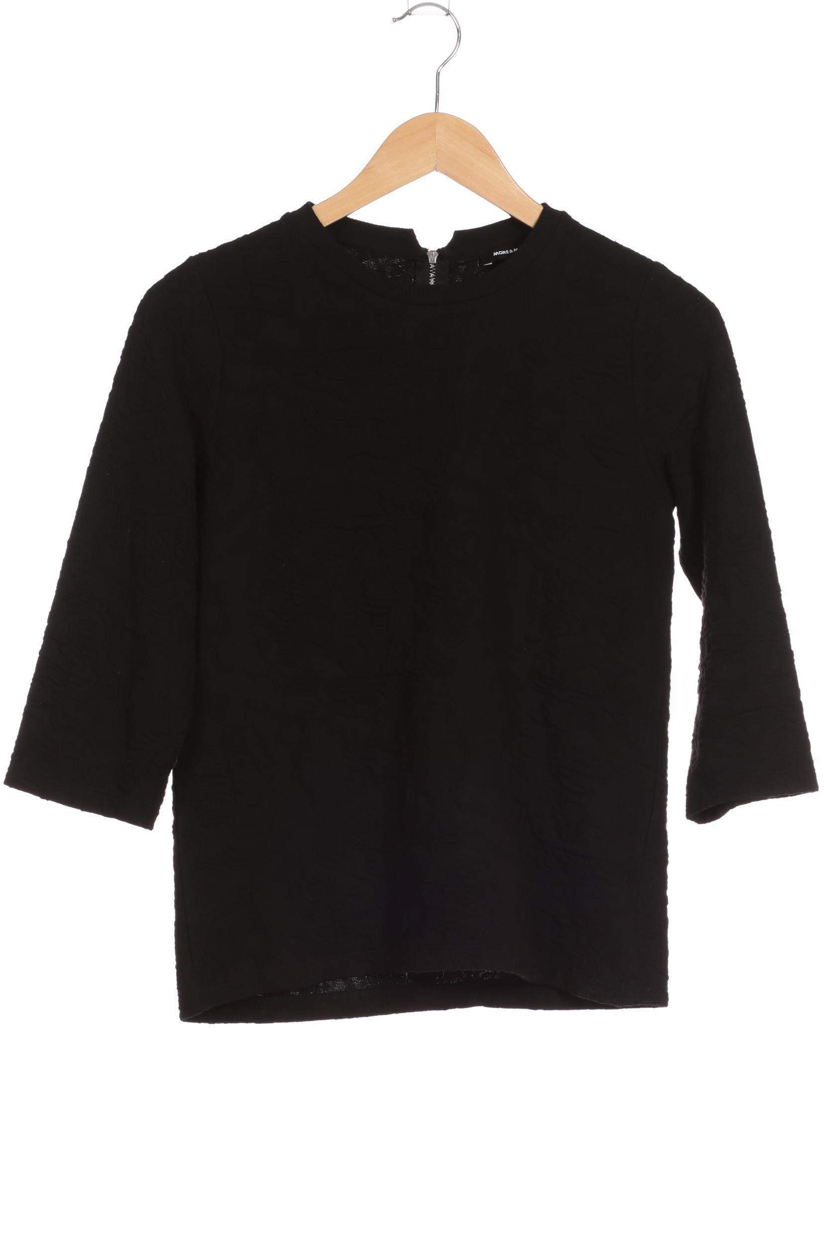 

More & More Damen Sweatshirt, schwarz, Gr. 34