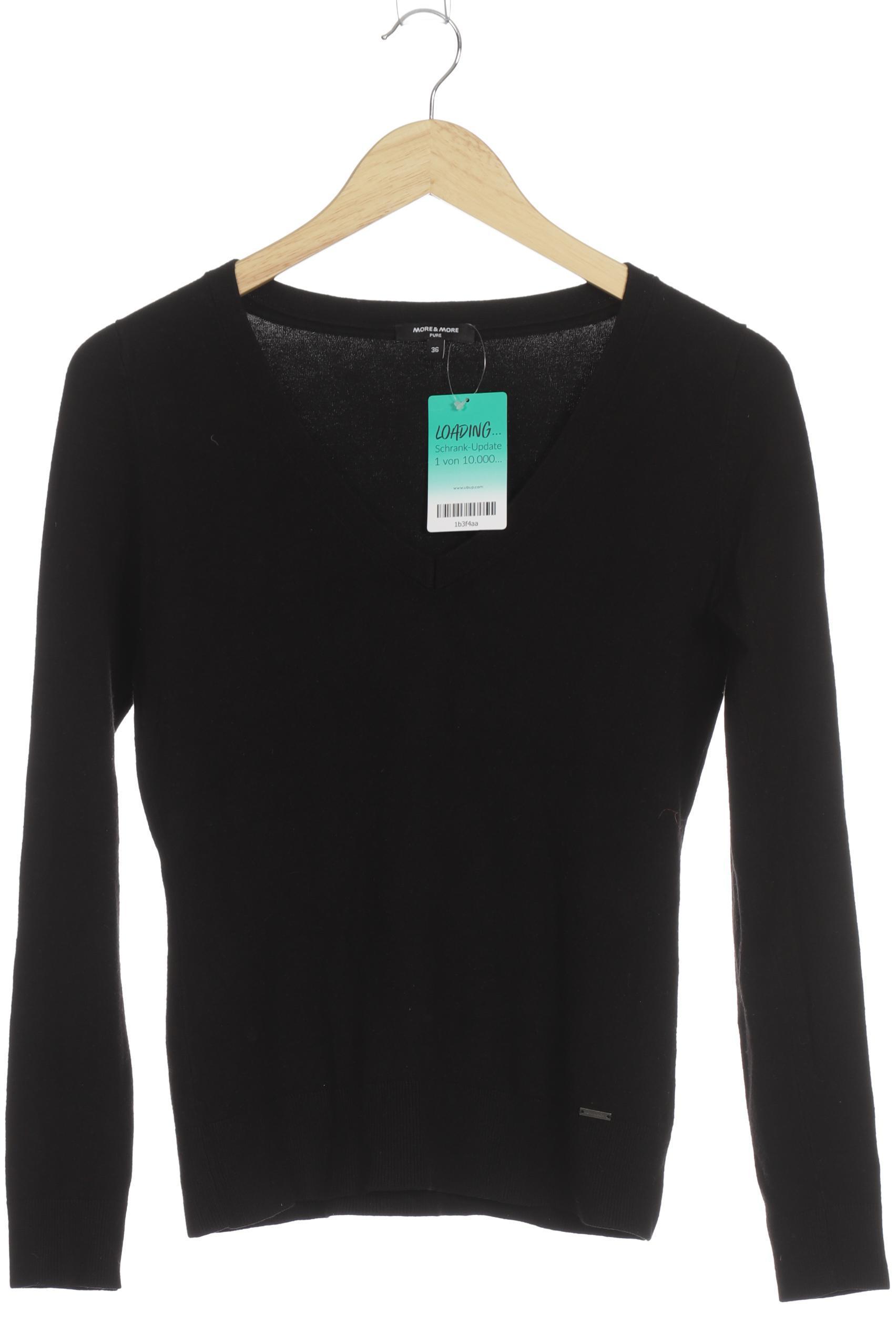 

More & More Damen Pullover, schwarz, Gr. 36