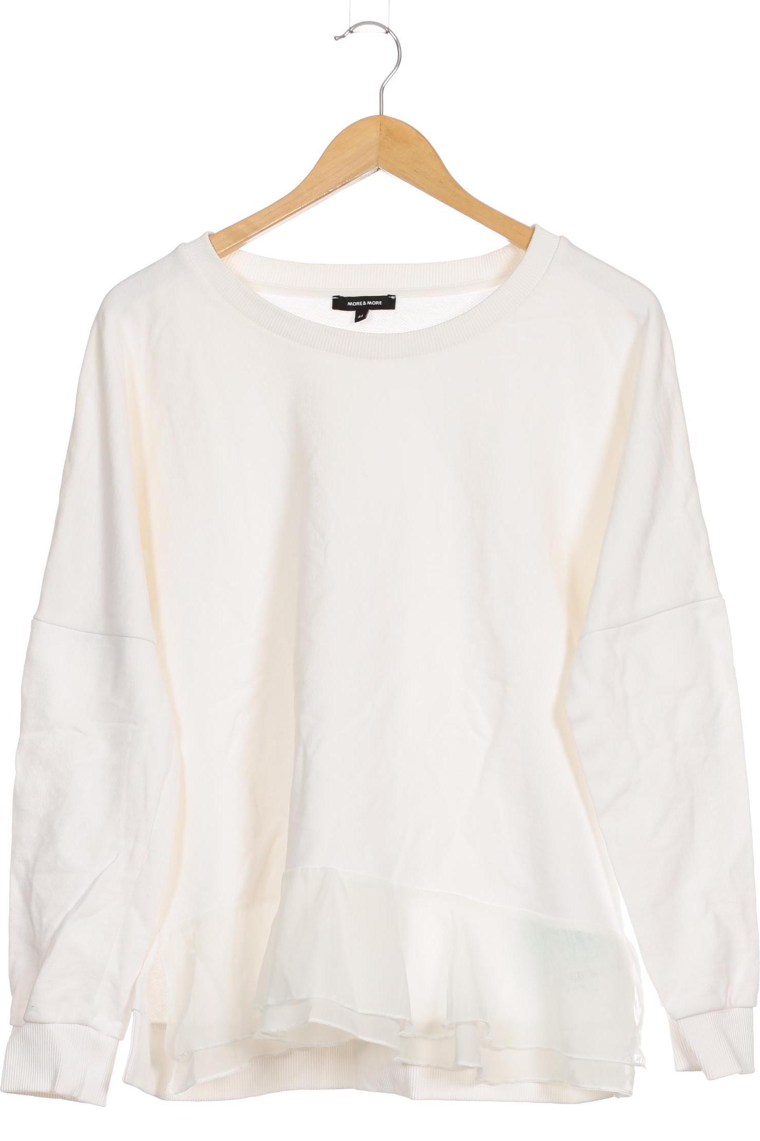 

More & More Damen Pullover, weiß, Gr. 44