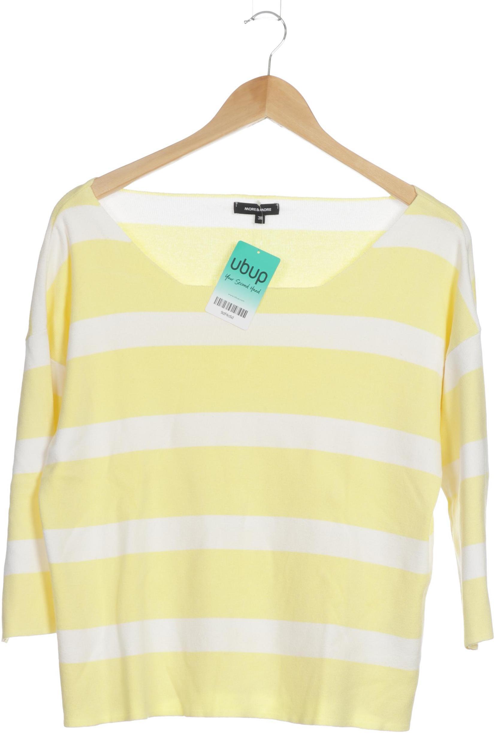 

More & More Damen Pullover, gelb, Gr. 38
