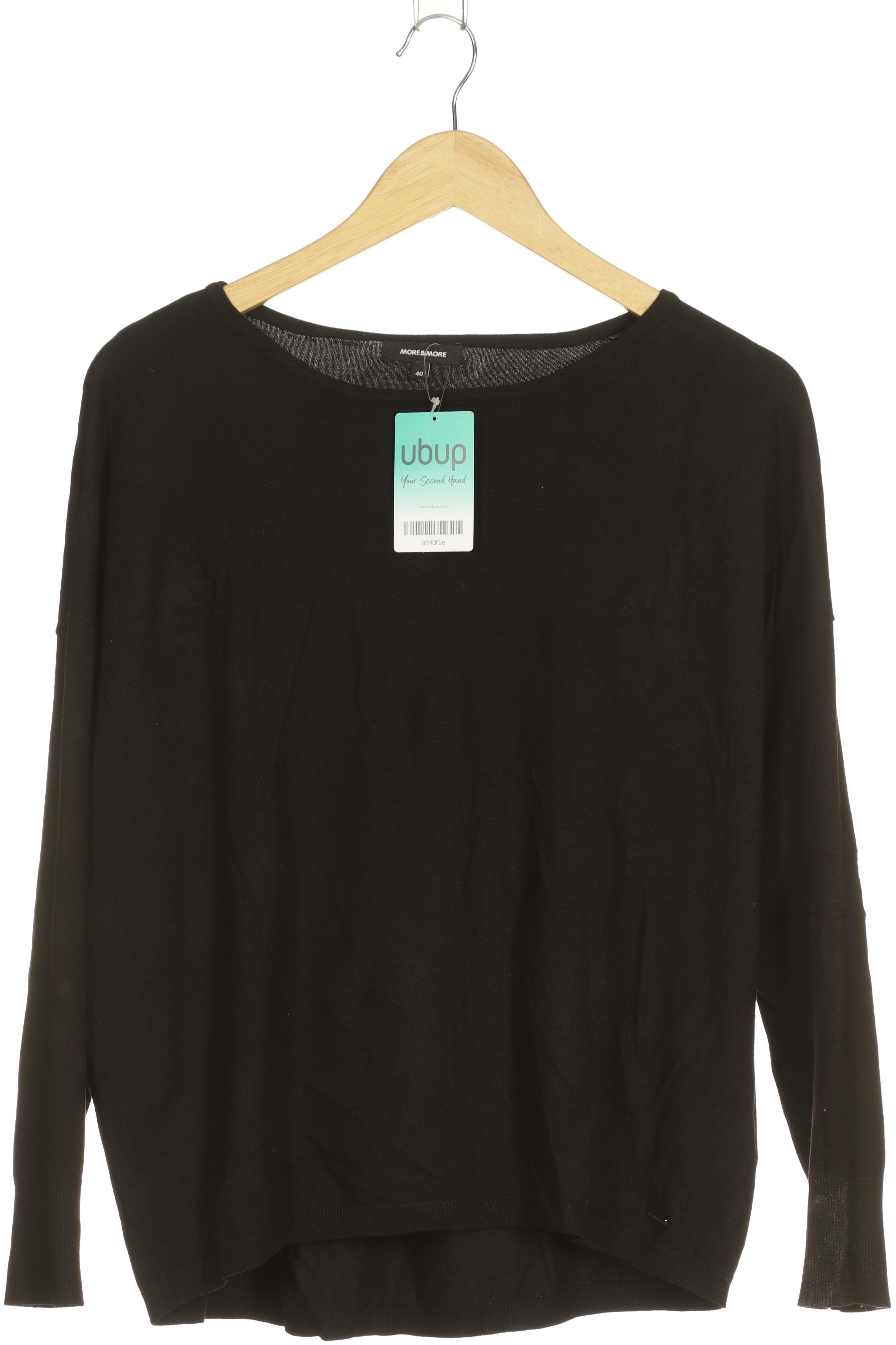 

More & More Damen Pullover, schwarz, Gr. 40