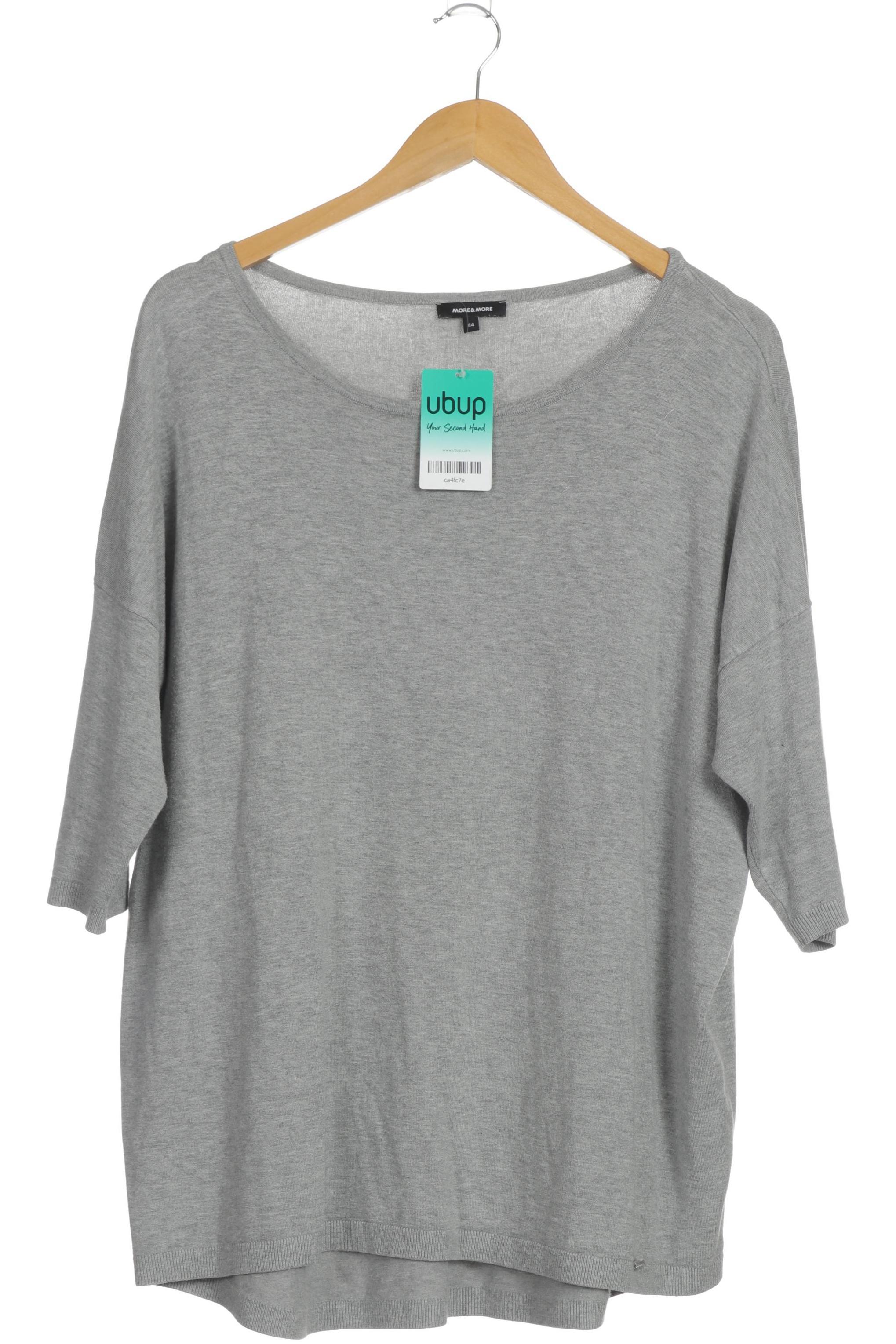 

More & More Damen Pullover, grau, Gr. 44